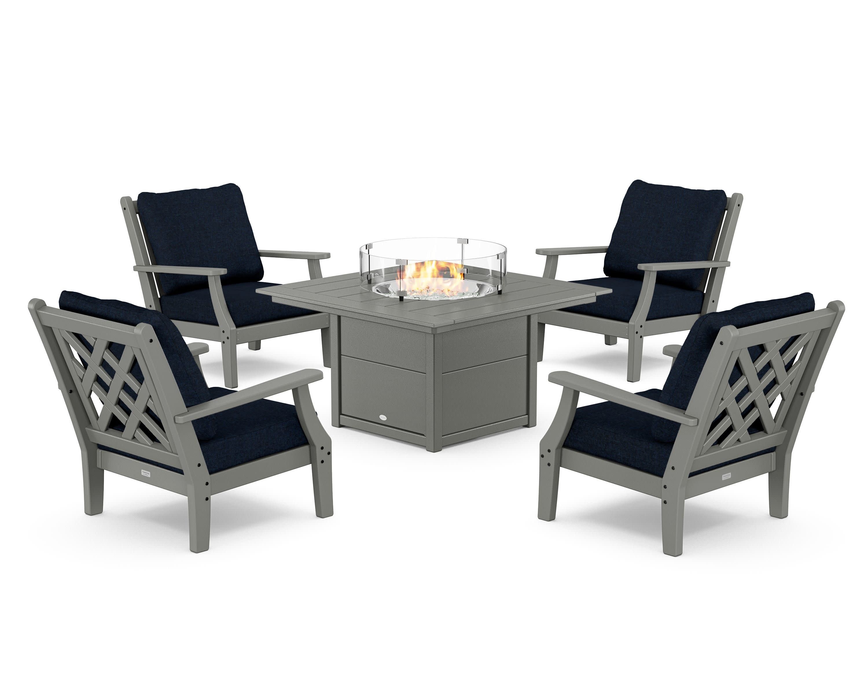 Wovendale 5-Piece Deep Seating Set with Fire Pit Table - Image 122