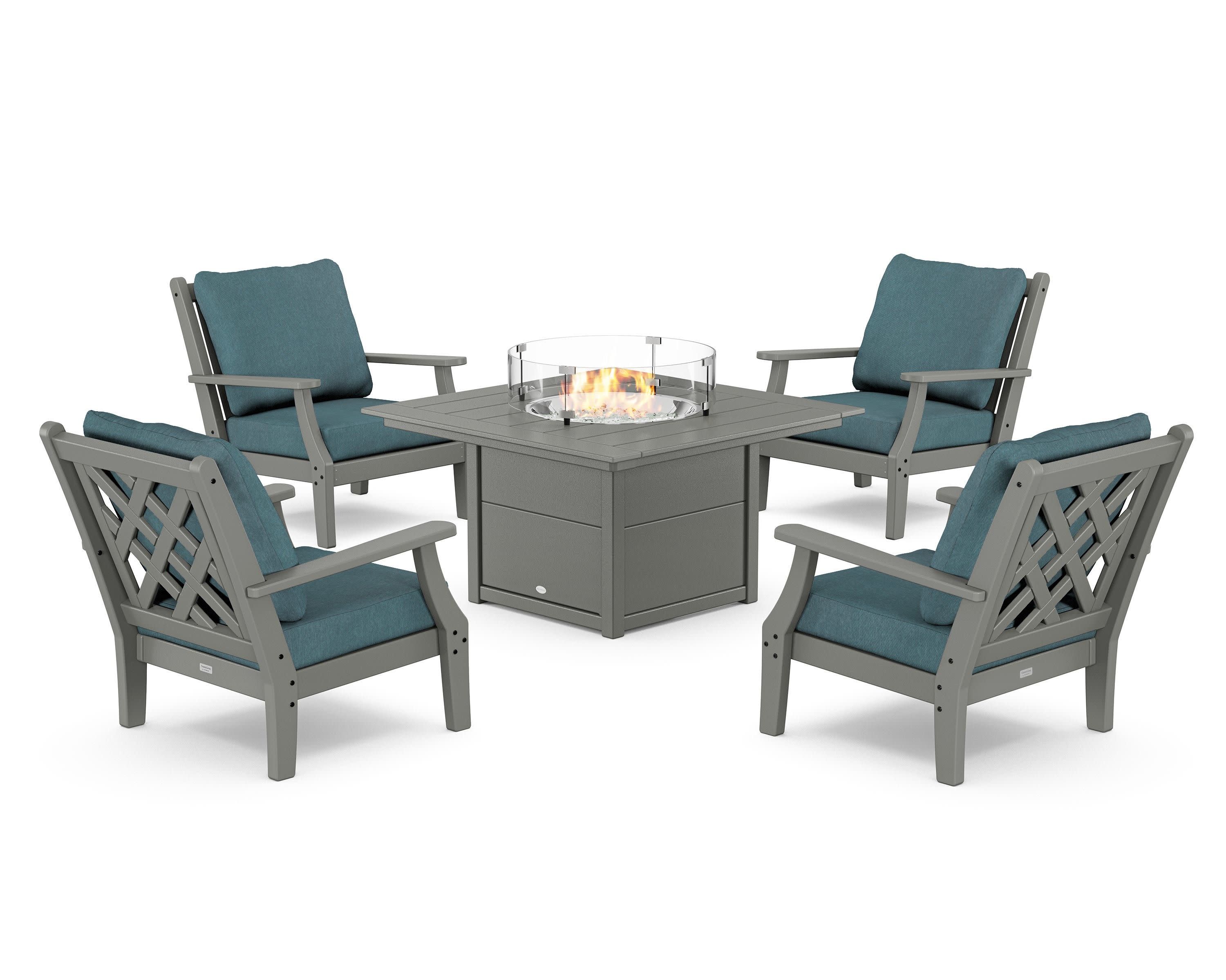 Wovendale 5-Piece Deep Seating Set with Fire Pit Table - Image 132
