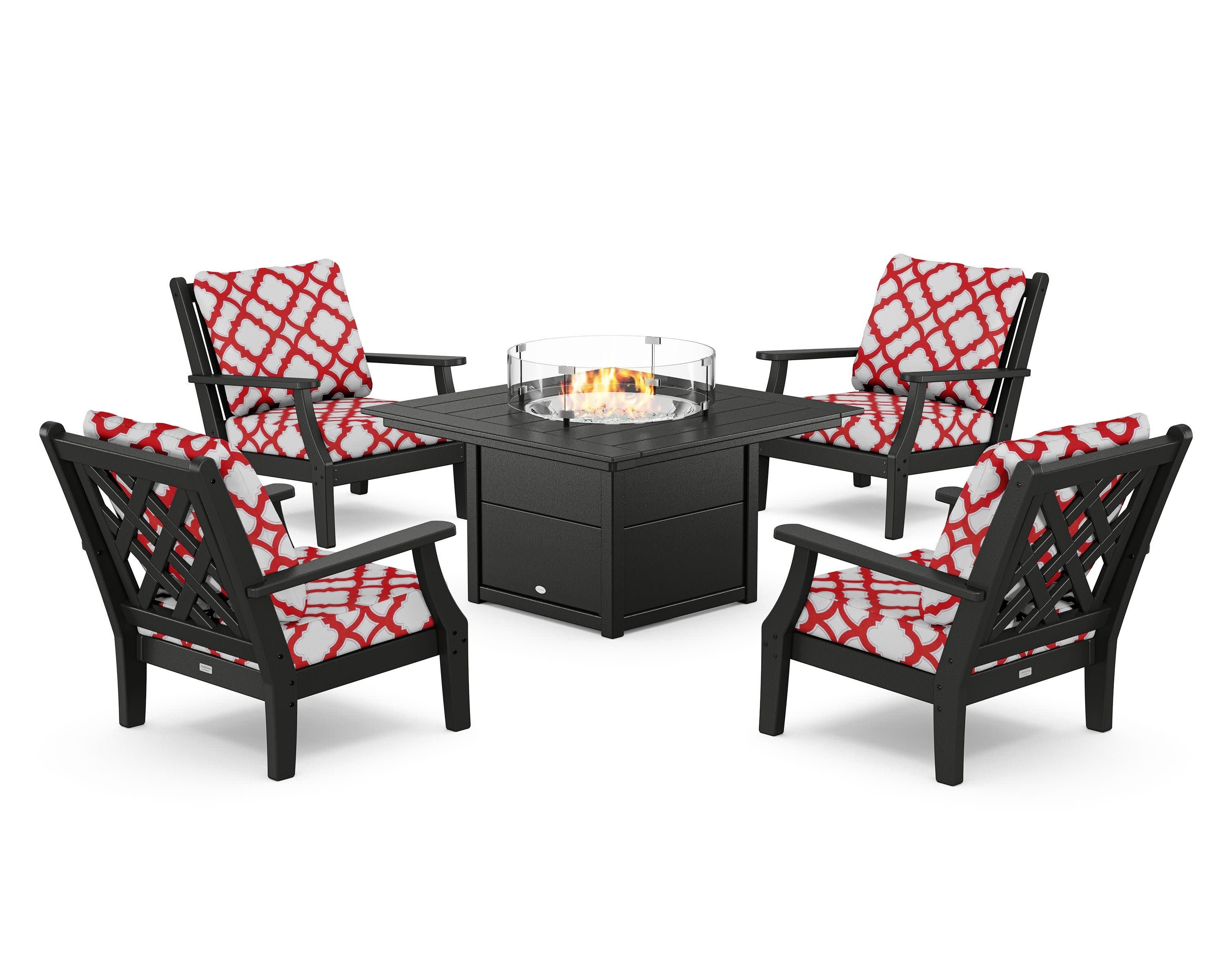 Wovendale 5-Piece Deep Seating Set with Fire Pit Table - Image 140