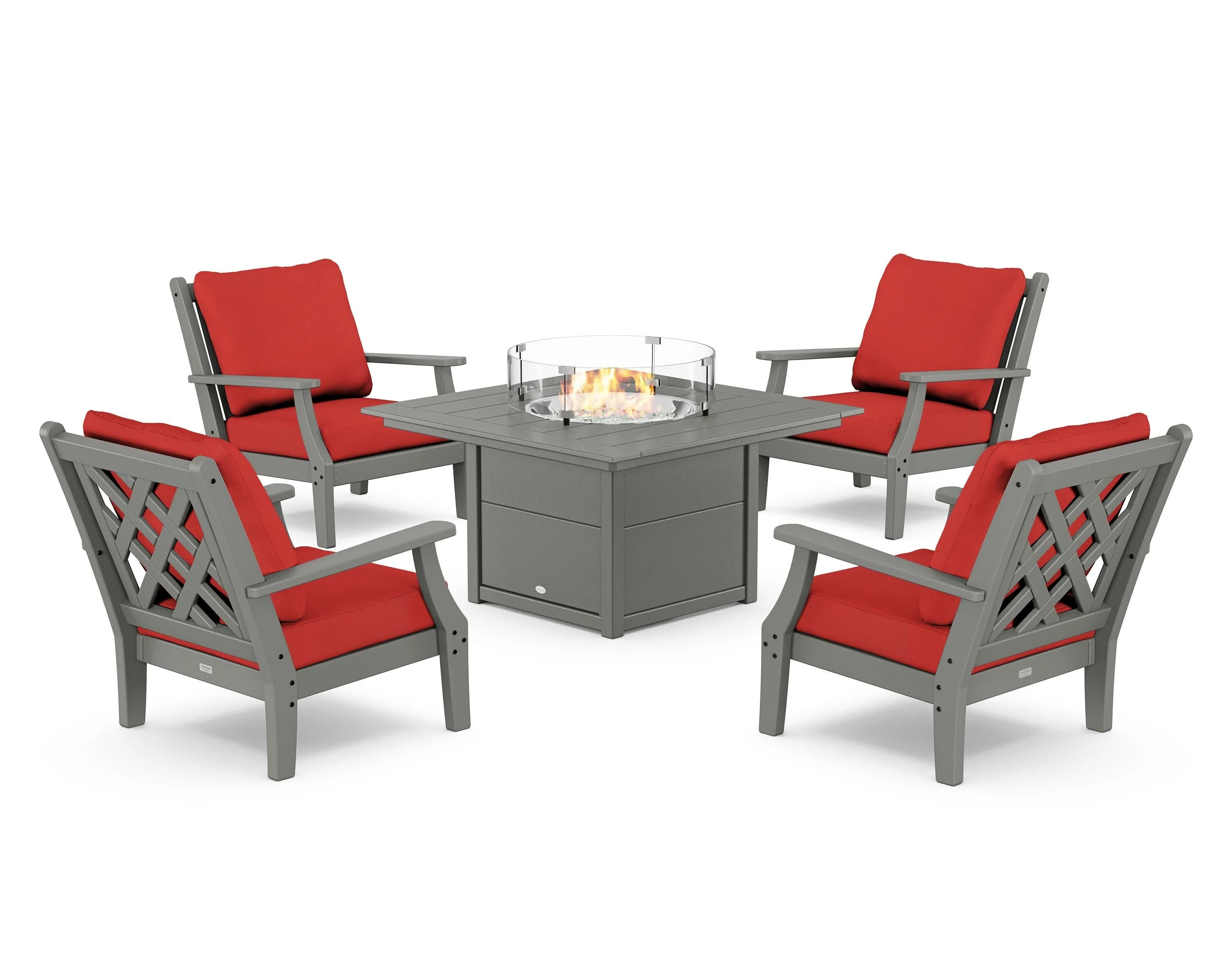 Wovendale 5-Piece Deep Seating Set with Fire Pit Table - Image 142