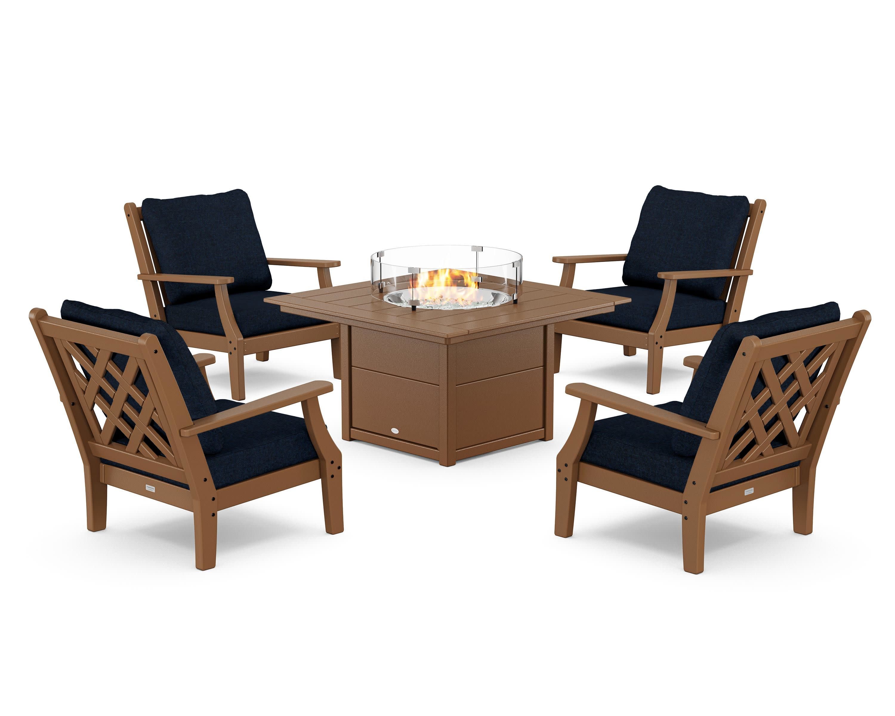 Wovendale 5-Piece Deep Seating Set with Fire Pit Table - Image 158