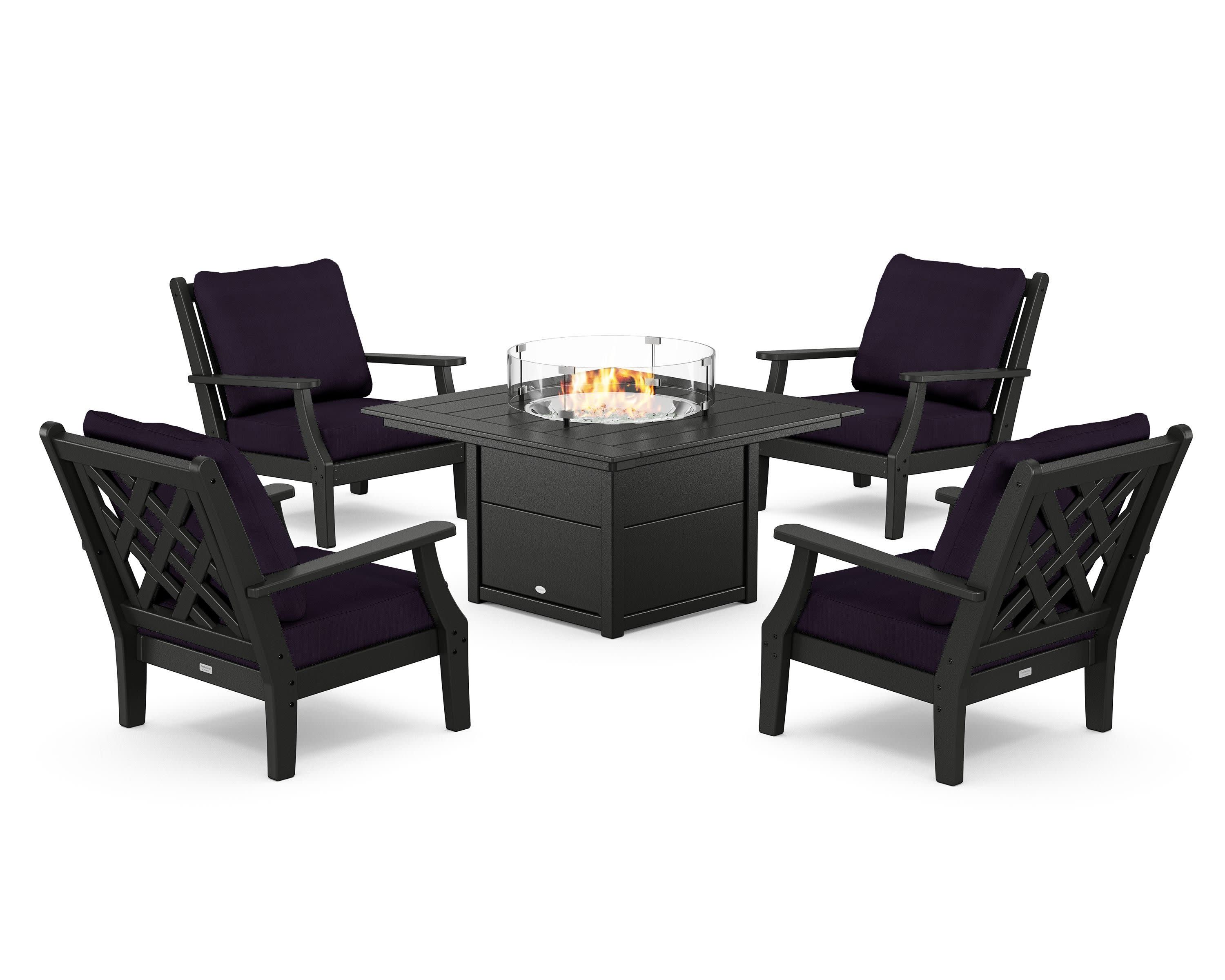 Wovendale 5-Piece Deep Seating Set with Fire Pit Table - Image 168