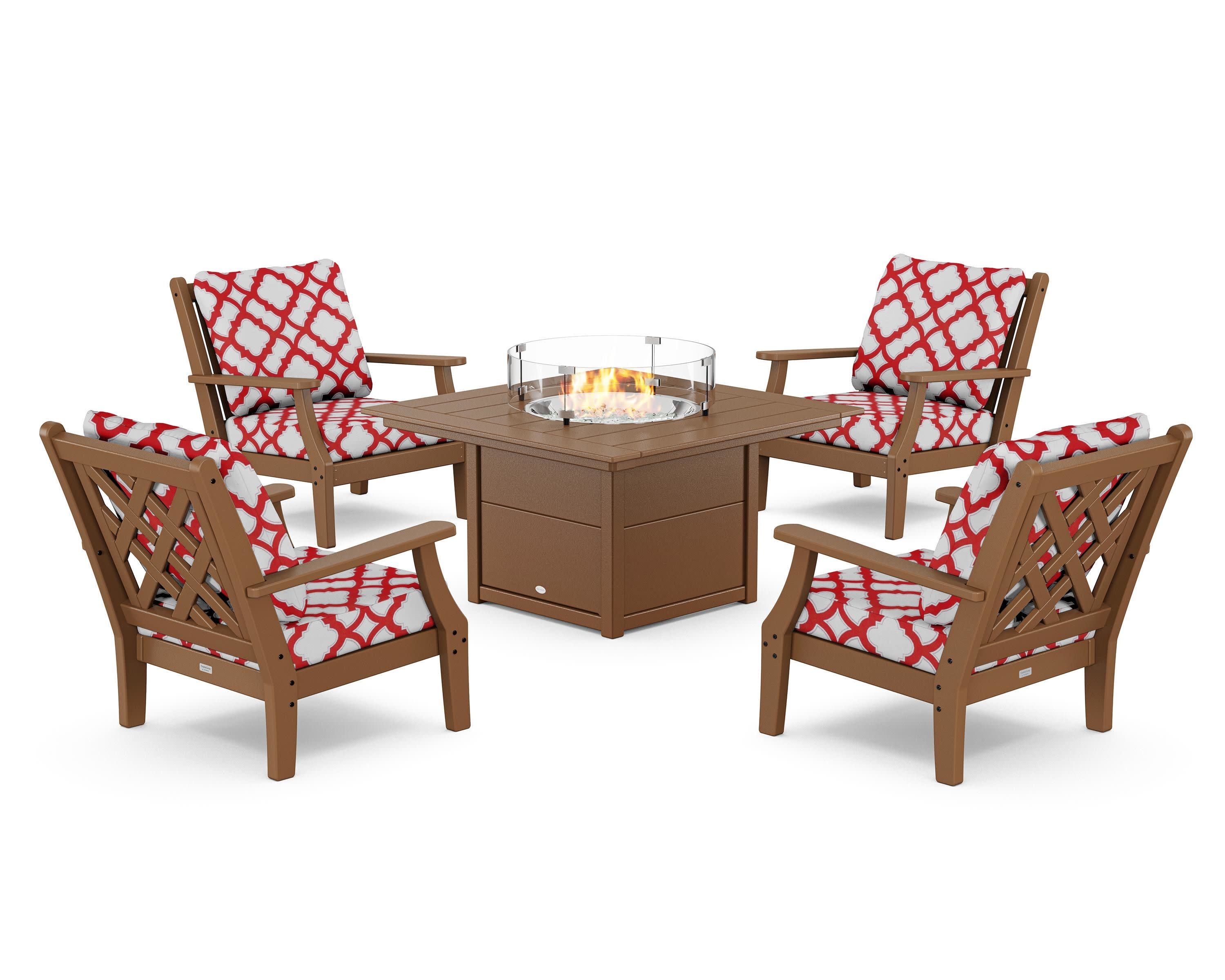 Wovendale 5-Piece Deep Seating Set with Fire Pit Table - Image 180