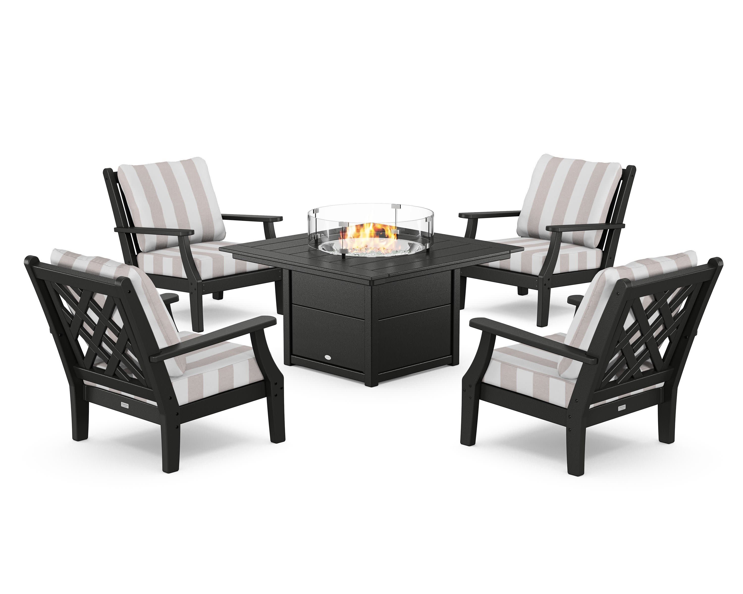 Wovendale 5-Piece Deep Seating Set with Fire Pit Table - Image 187