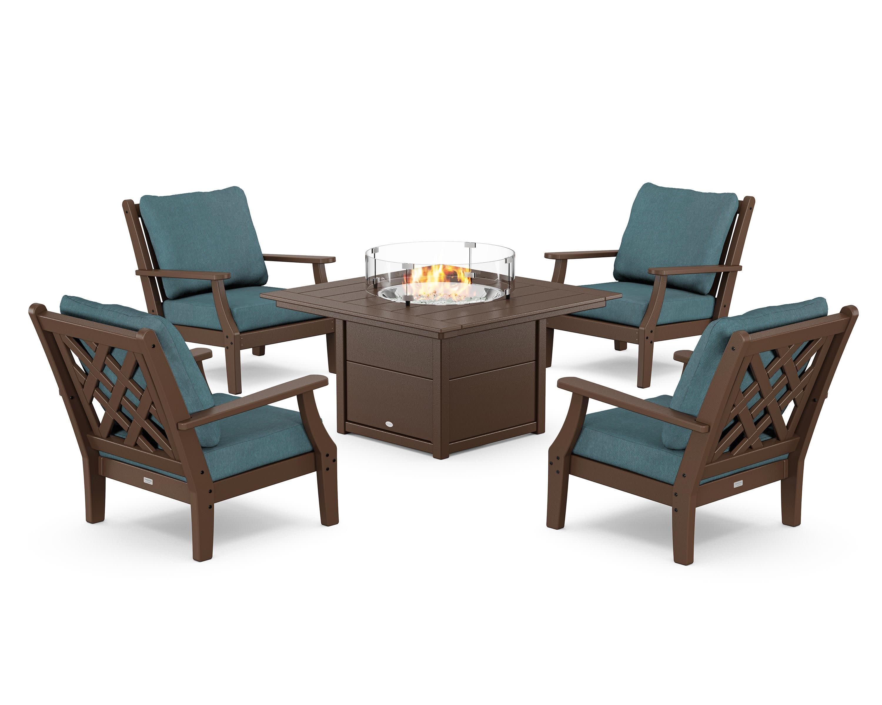 Wovendale 5-Piece Deep Seating Set with Fire Pit Table - Image 203