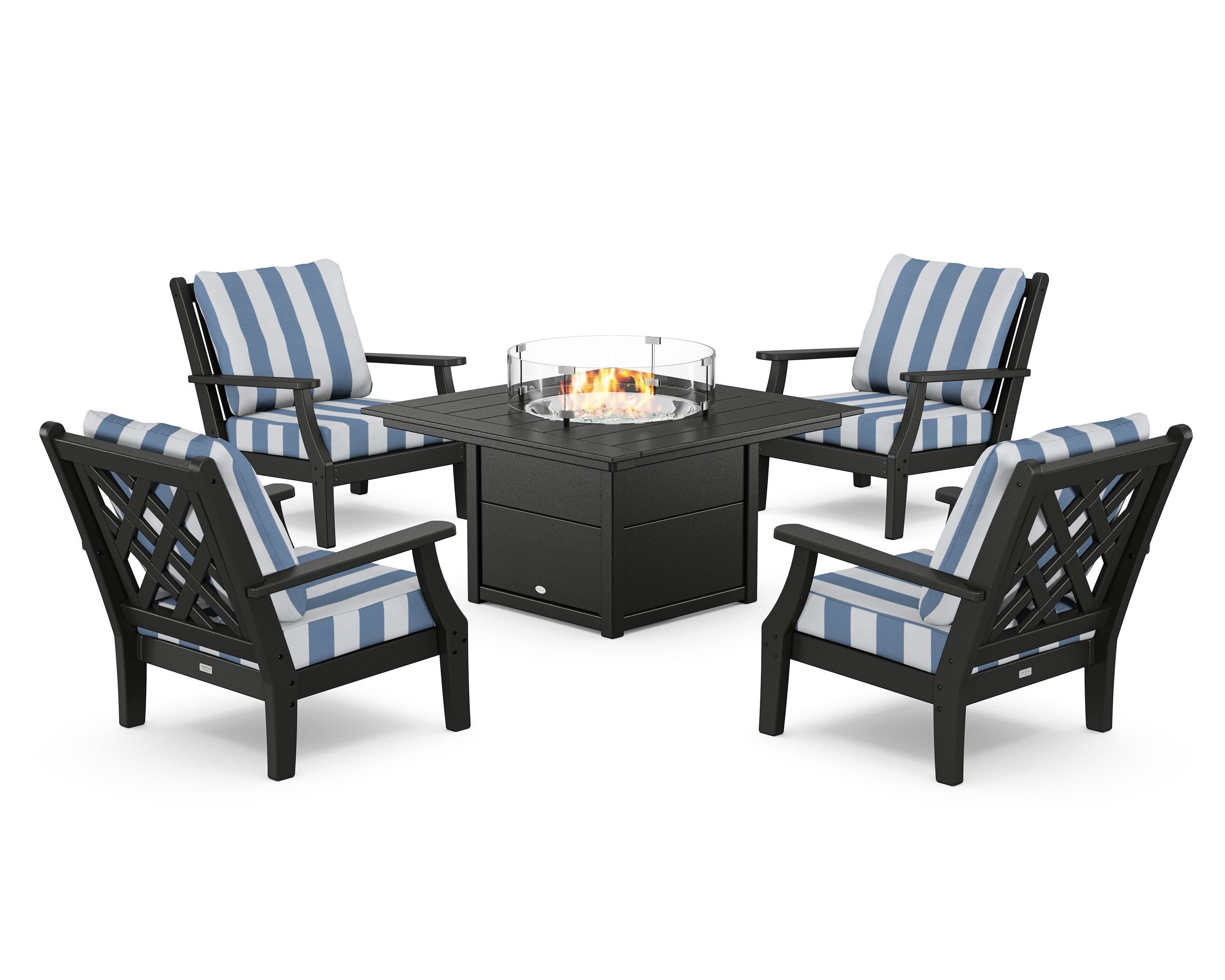 Wovendale 5-Piece Deep Seating Set with Fire Pit Table - Image 209