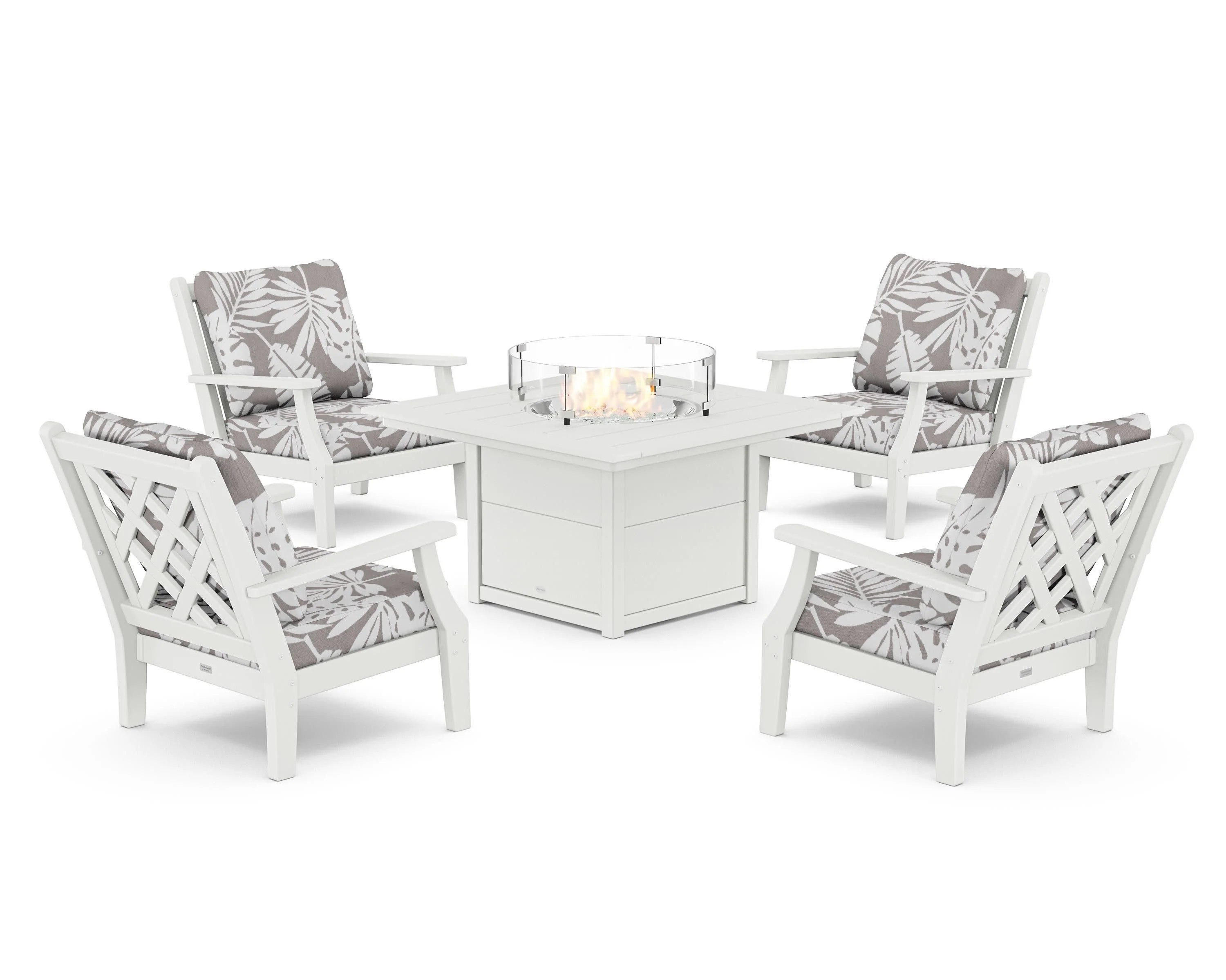 Wovendale 5-Piece Deep Seating Set with Fire Pit Table - Image 39