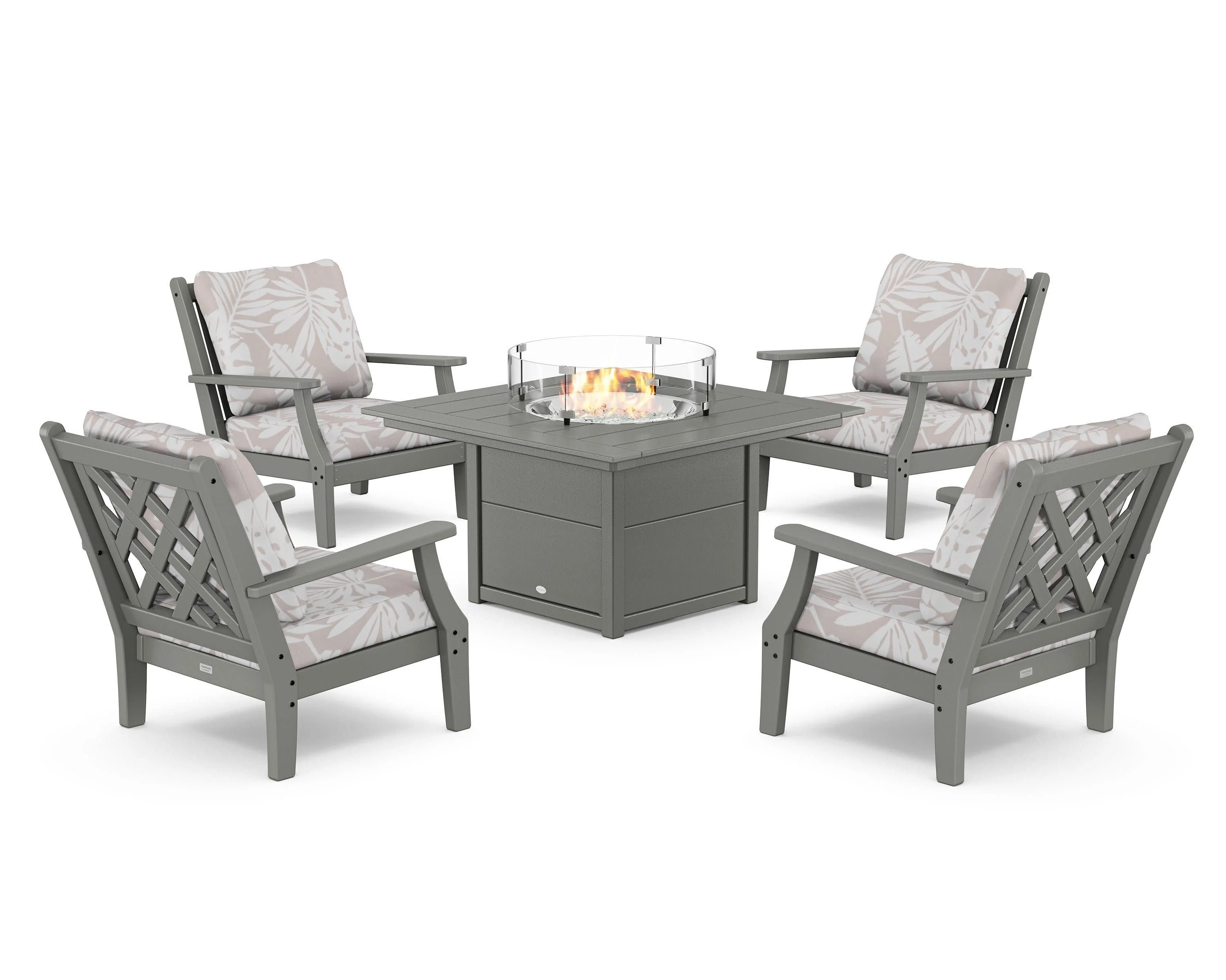 Wovendale 5-Piece Deep Seating Set with Fire Pit Table - Image 52