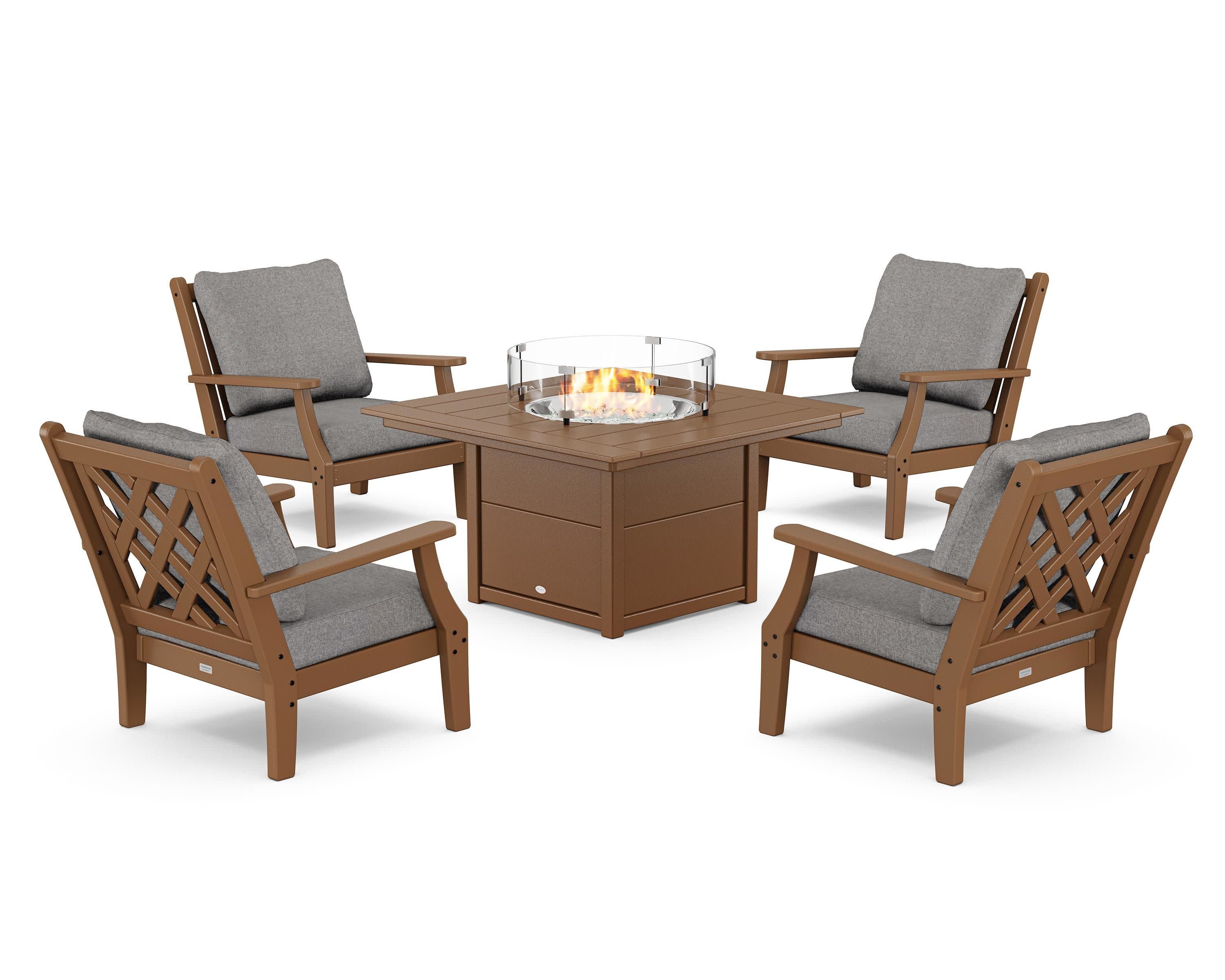 Wovendale 5-Piece Deep Seating Set with Fire Pit Table - Image 53