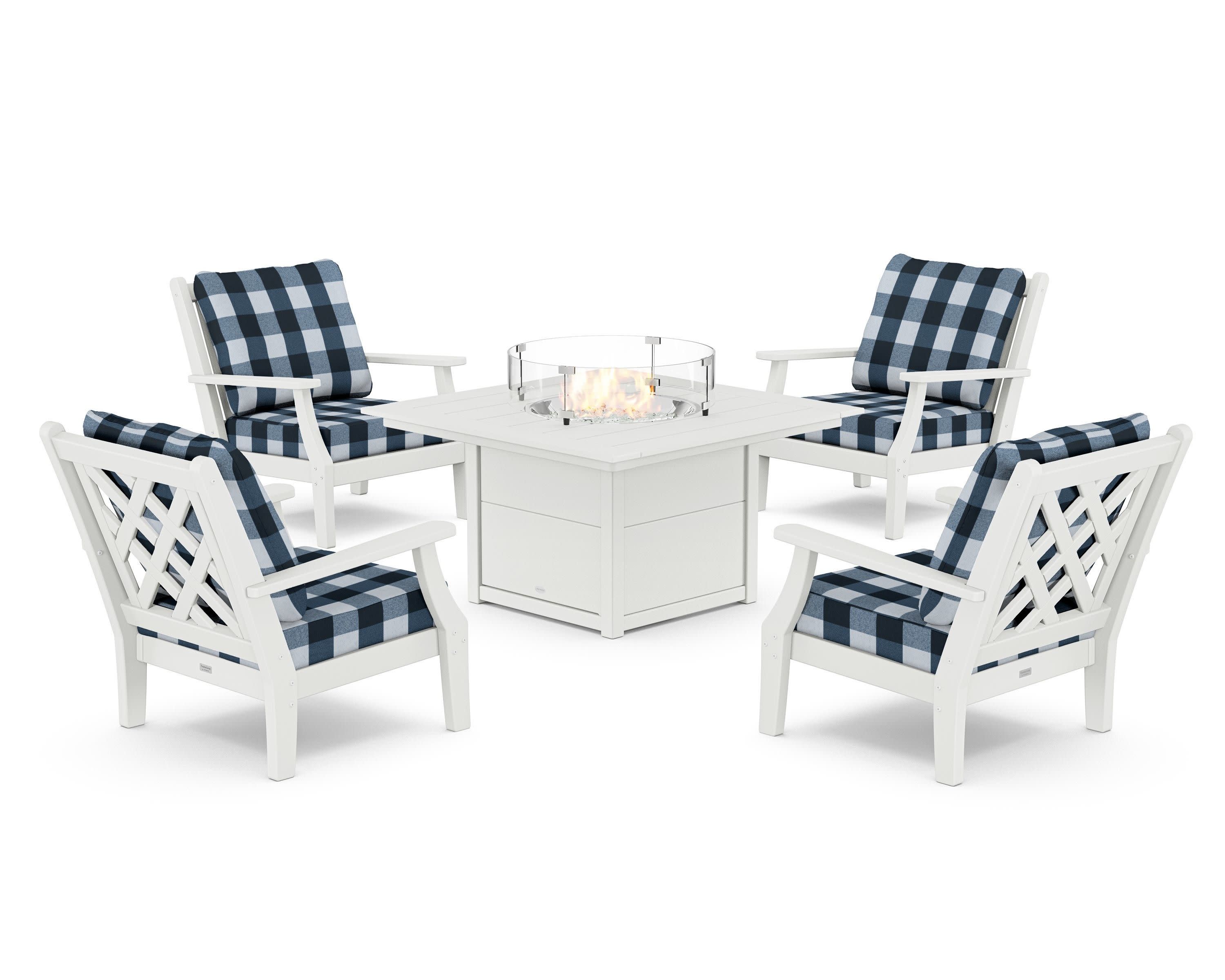 Wovendale 5-Piece Deep Seating Set with Fire Pit Table - Image 54