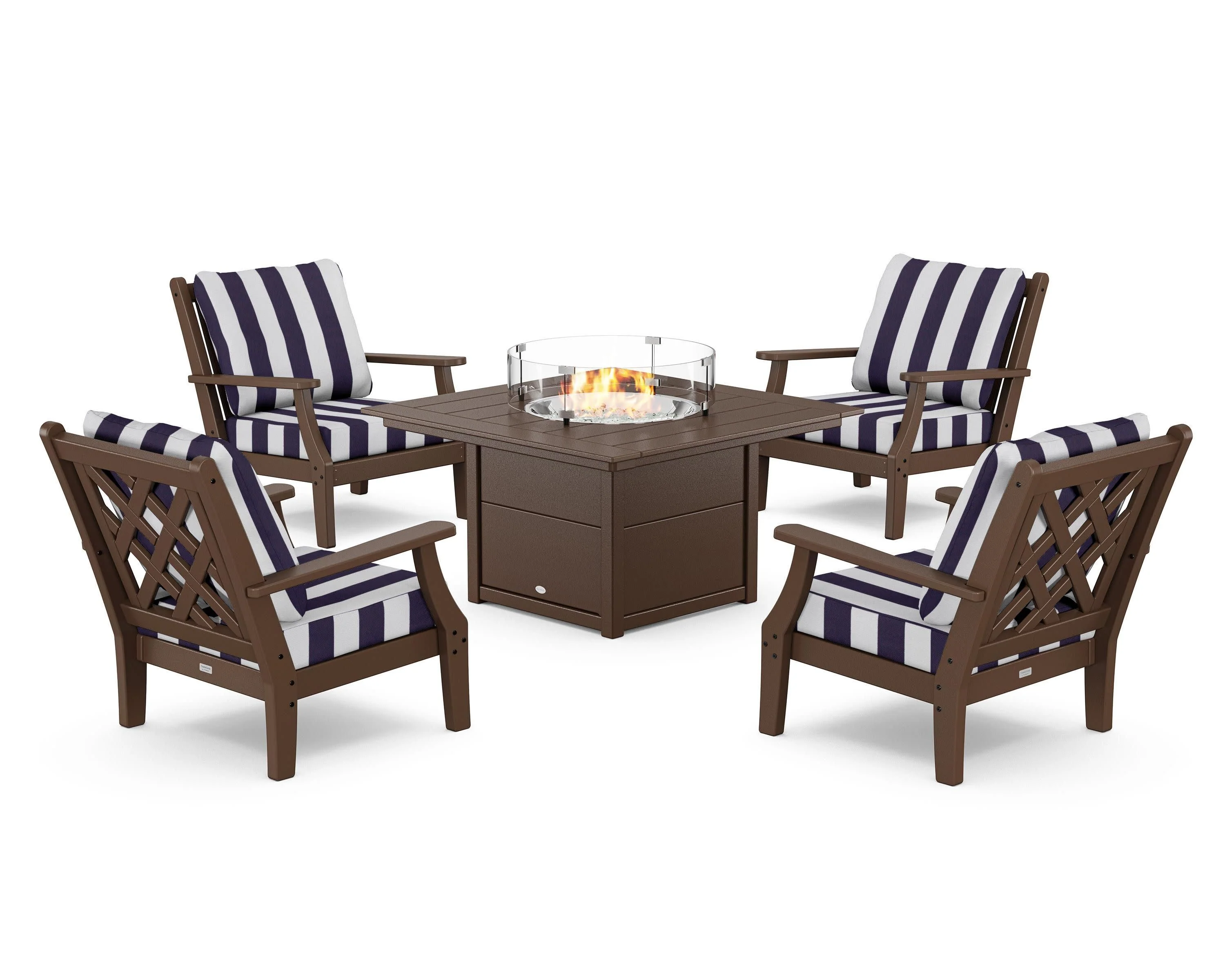 Wovendale 5-Piece Deep Seating Set with Fire Pit Table - Image 55