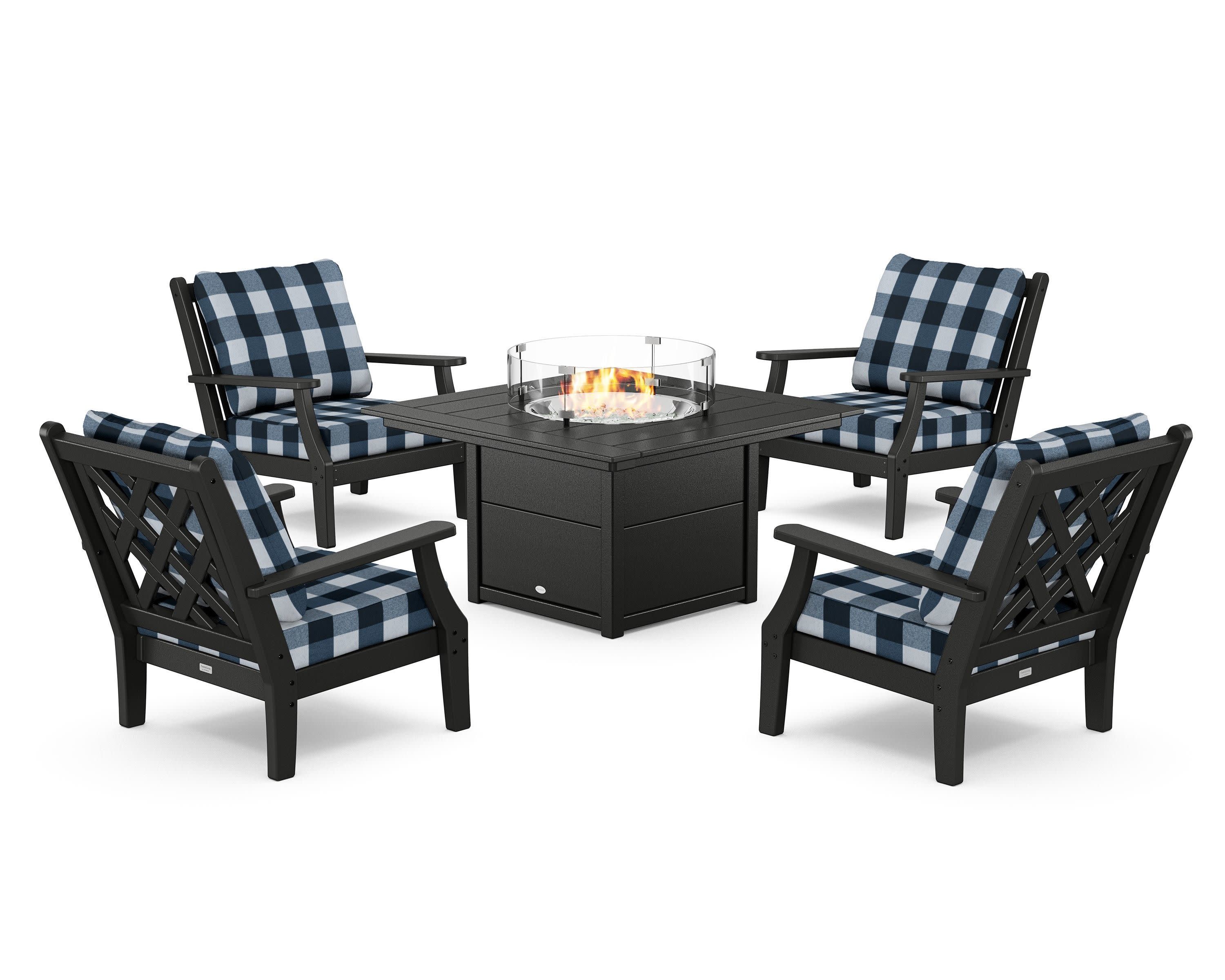Wovendale 5-Piece Deep Seating Set with Fire Pit Table - Image 64