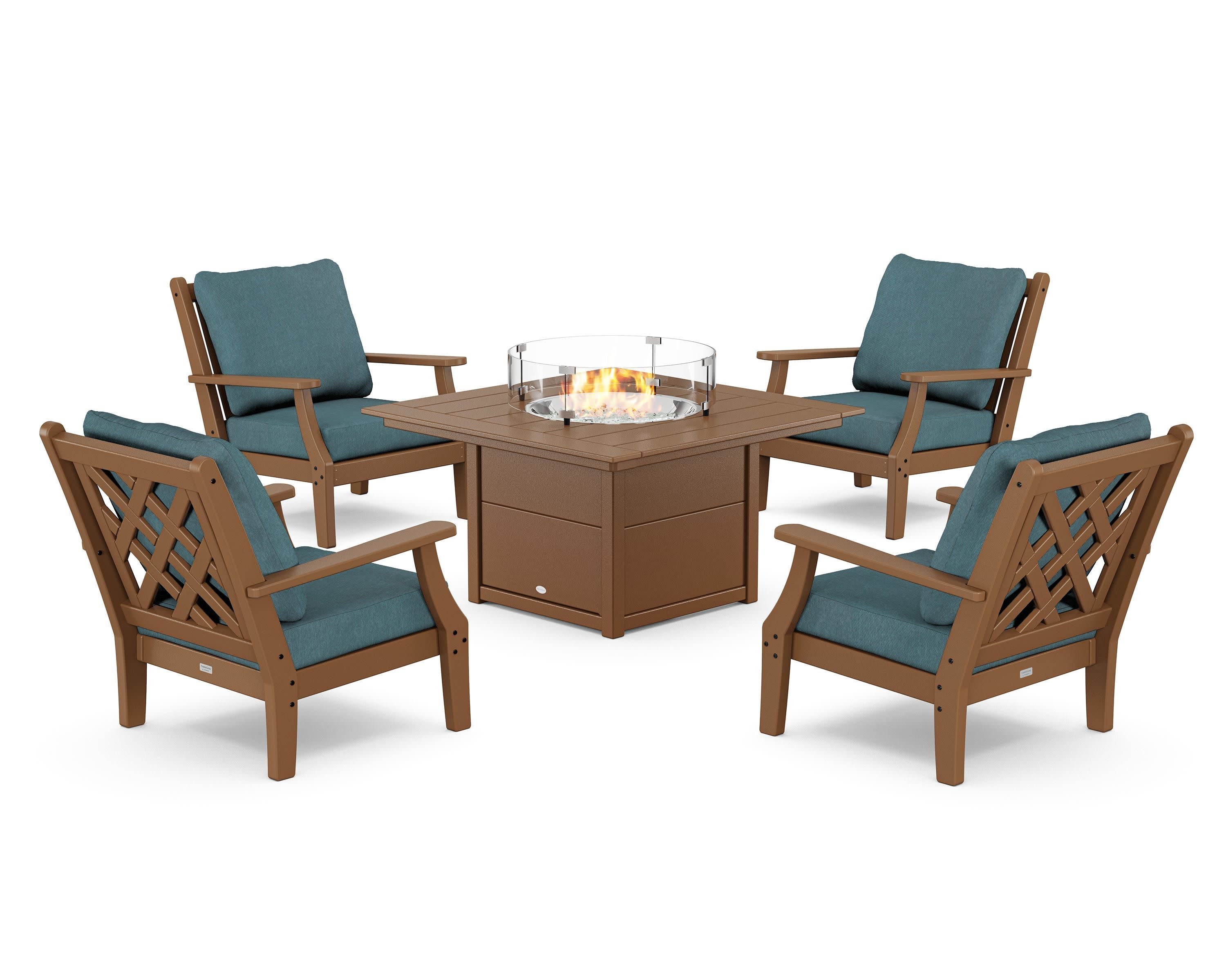 Wovendale 5-Piece Deep Seating Set with Fire Pit Table - Image 67
