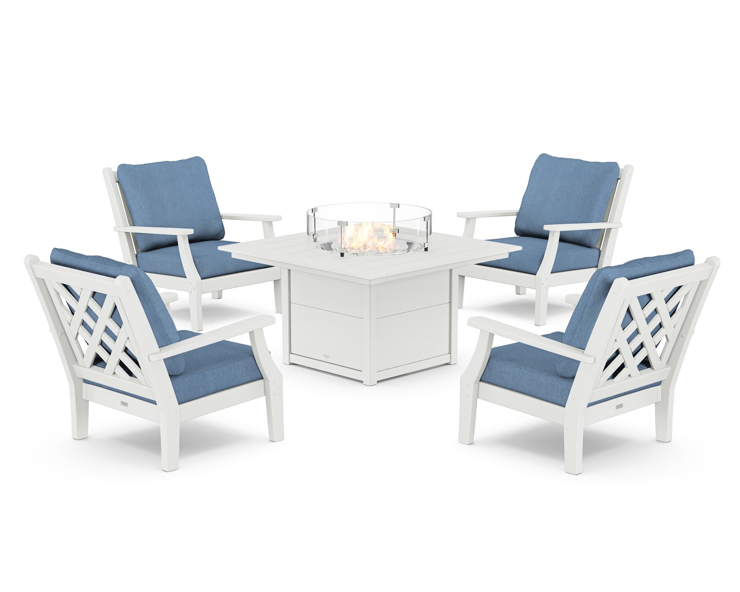 Wovendale 5-Piece Deep Seating Set with Fire Pit Table - Image 69