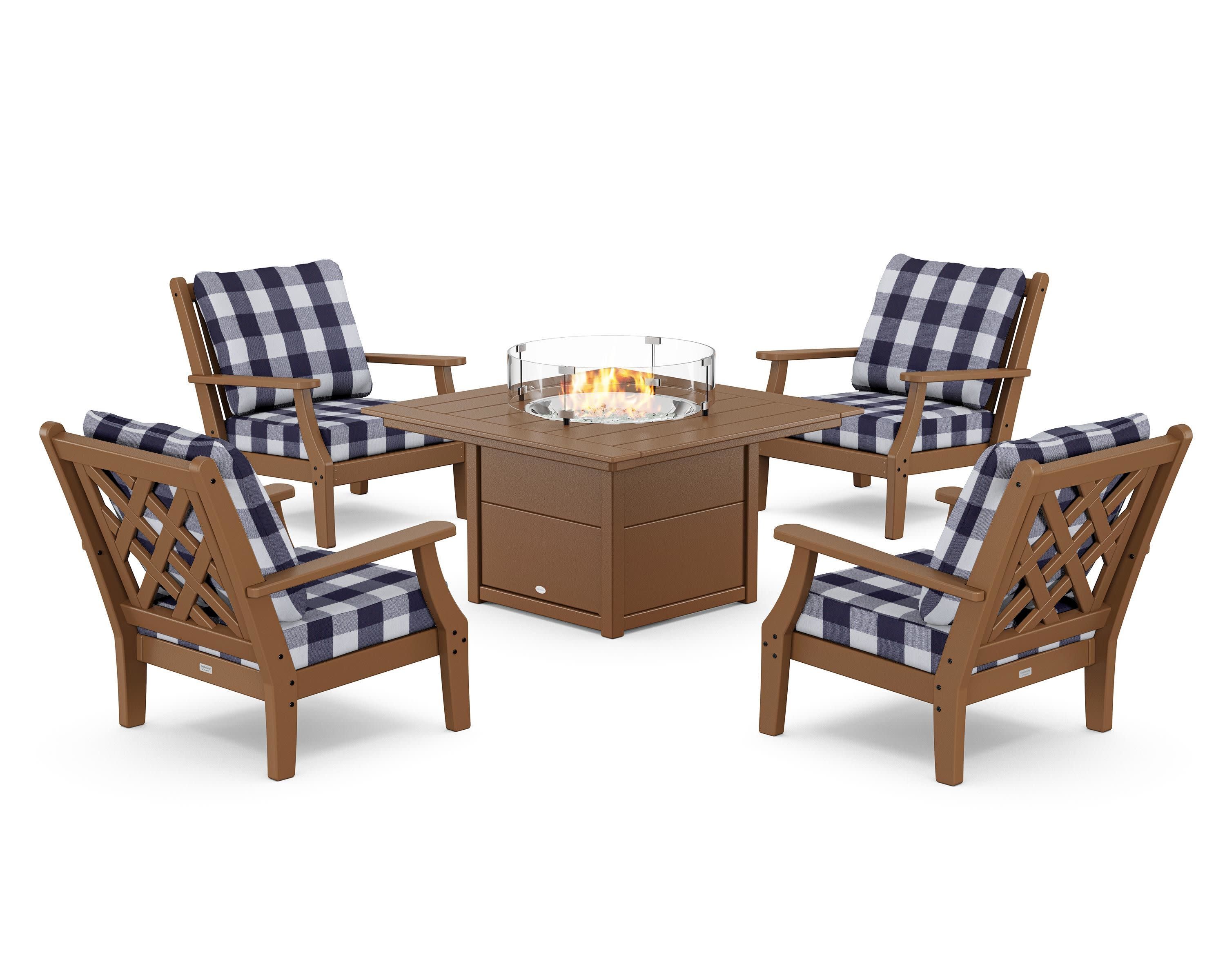 Wovendale 5-Piece Deep Seating Set with Fire Pit Table - Image 73