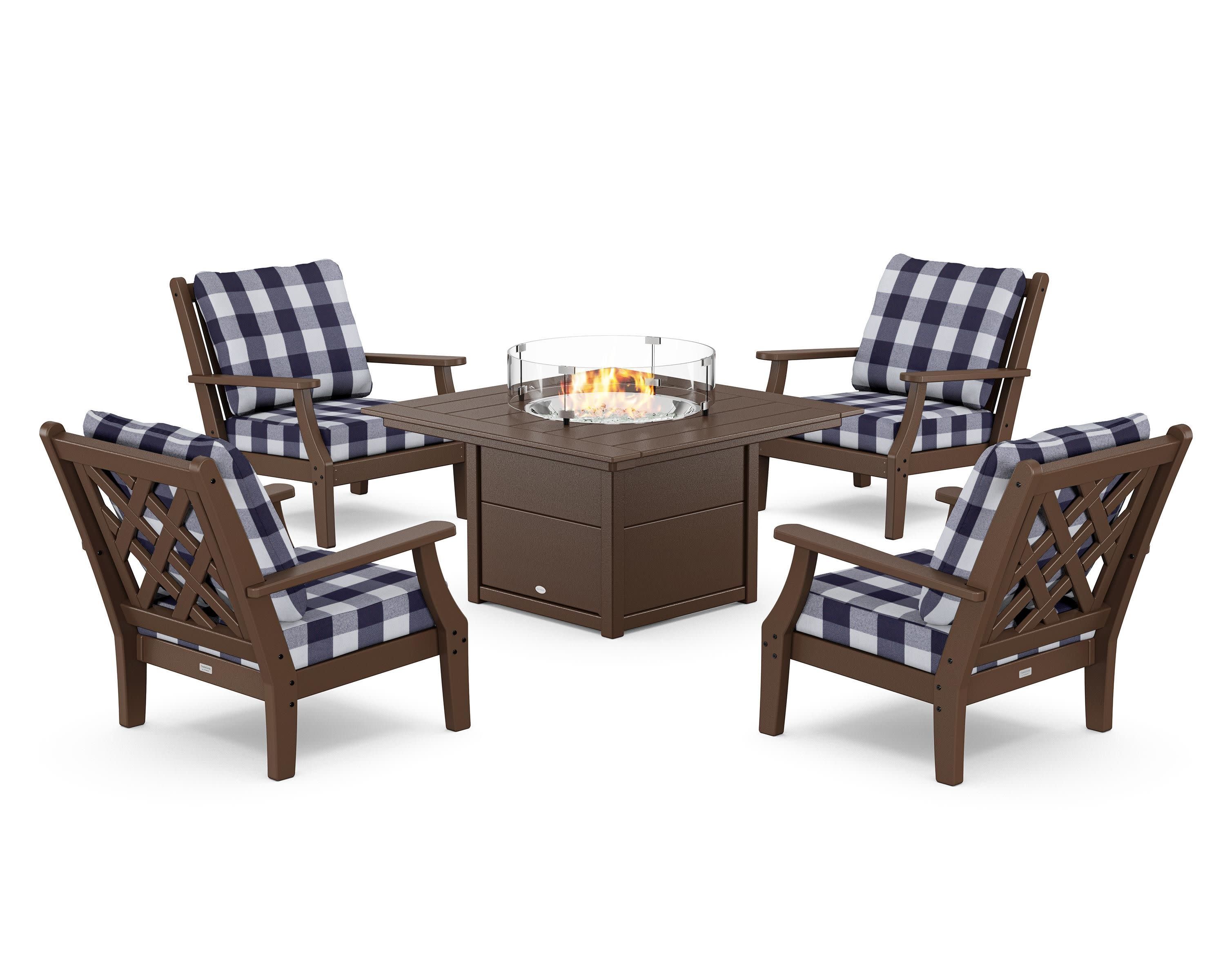 Wovendale 5-Piece Deep Seating Set with Fire Pit Table - Image 81