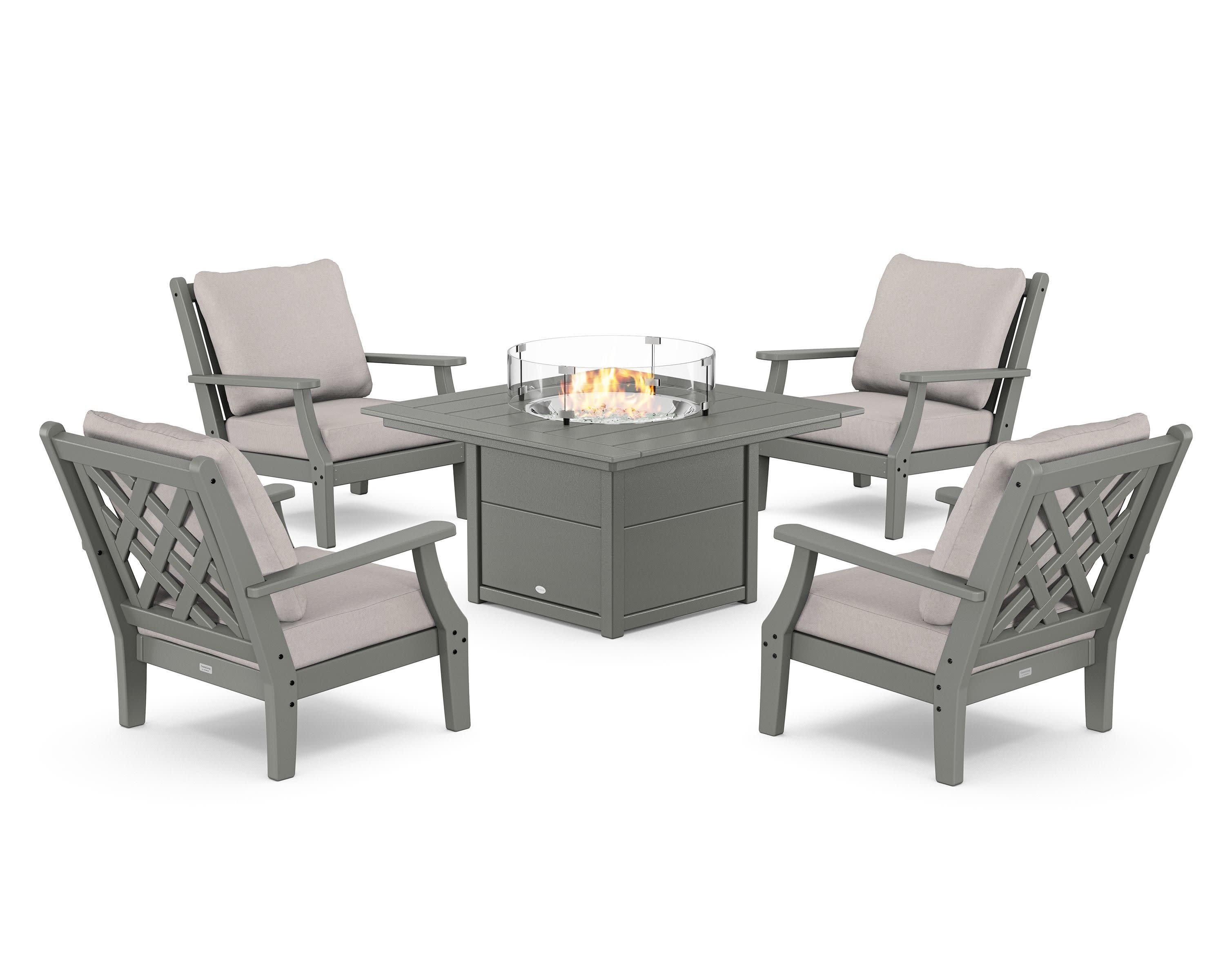 Wovendale 5-Piece Deep Seating Set with Fire Pit Table - Image 84