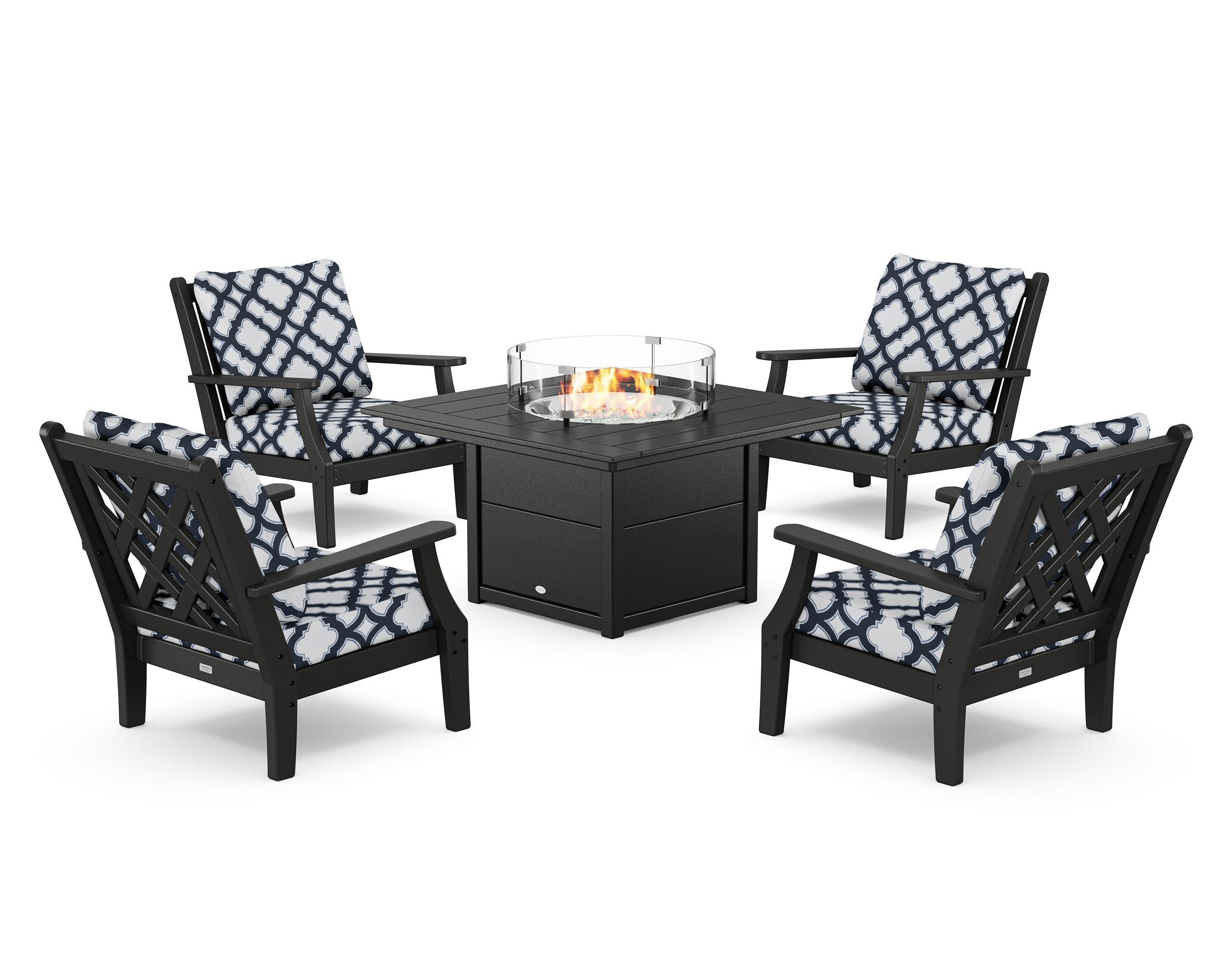 Wovendale 5-Piece Deep Seating Set with Fire Pit Table - Image 88