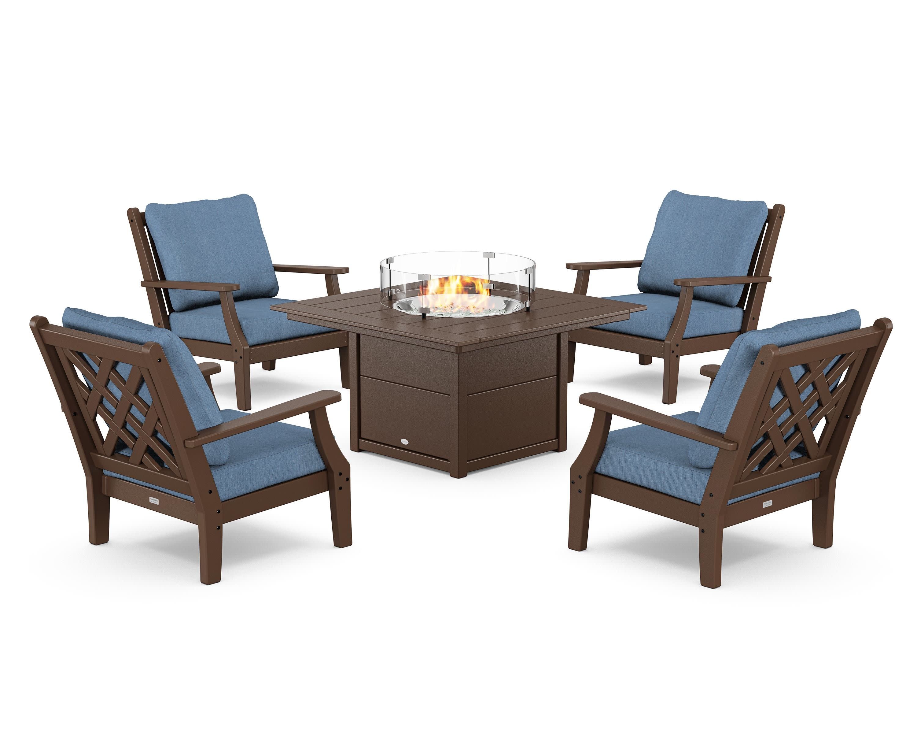 Wovendale 5-Piece Deep Seating Set with Fire Pit Table - Image 89
