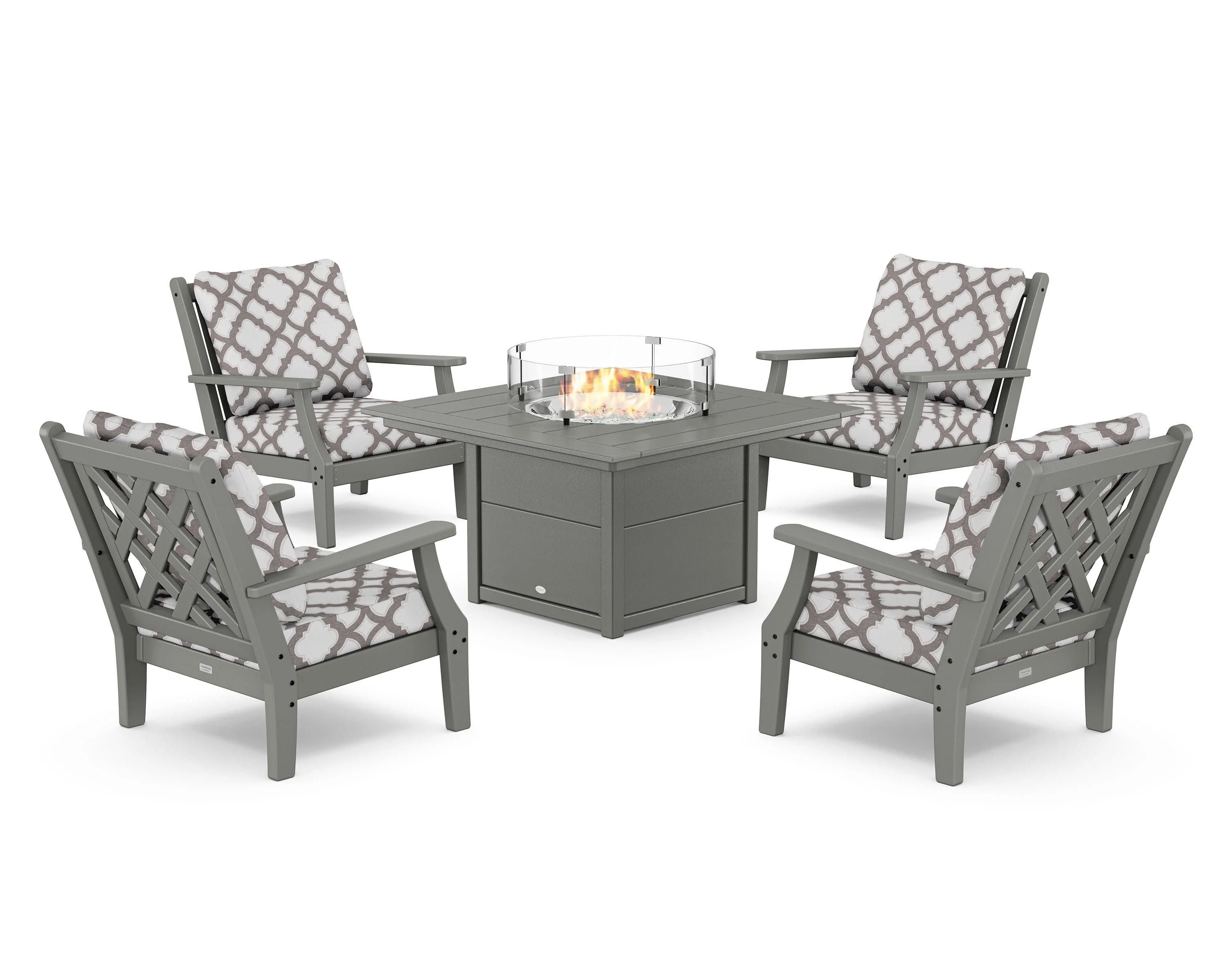 Wovendale 5-Piece Deep Seating Set with Fire Pit Table - Image 90