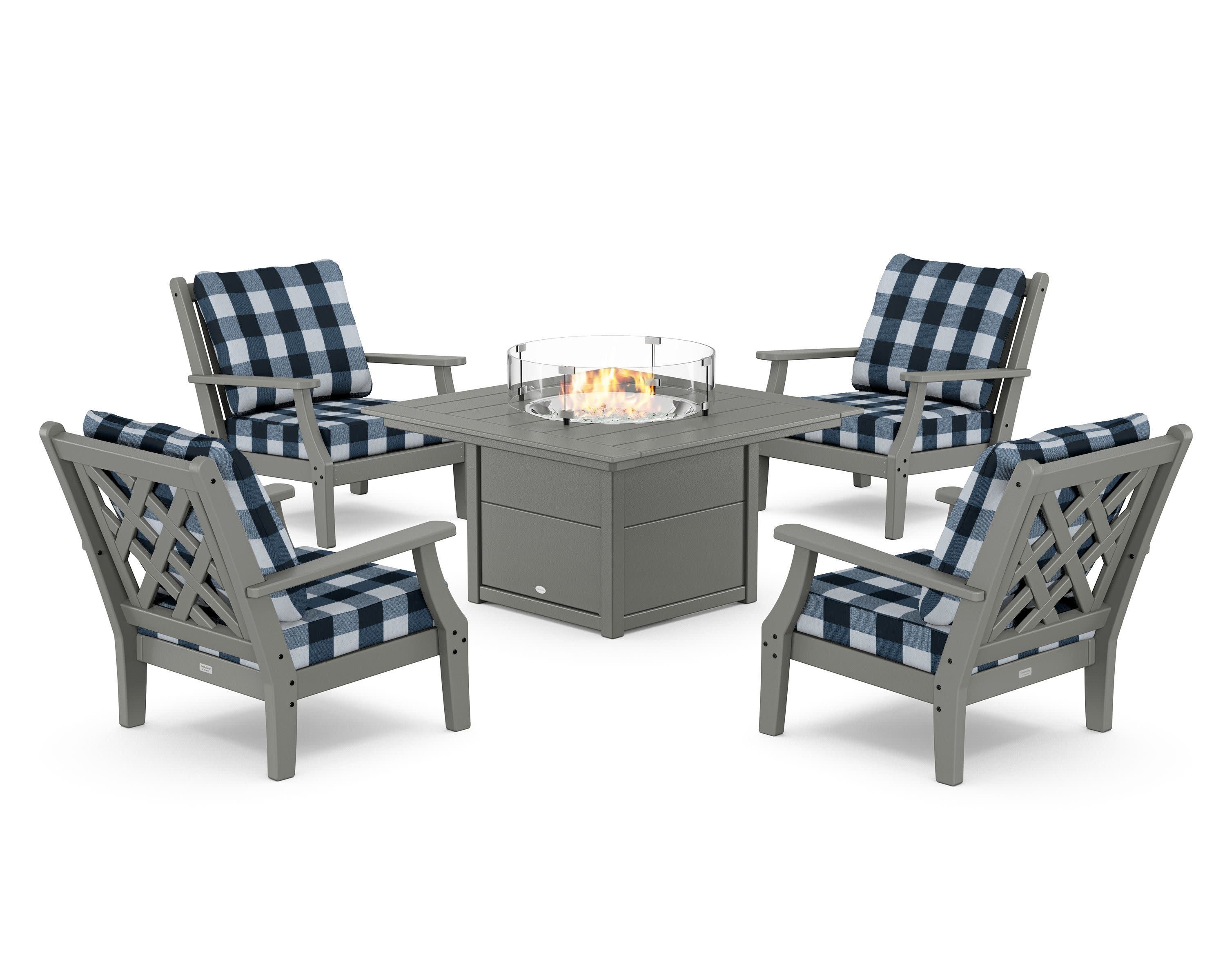 Wovendale 5-Piece Deep Seating Set with Fire Pit Table - Image 96
