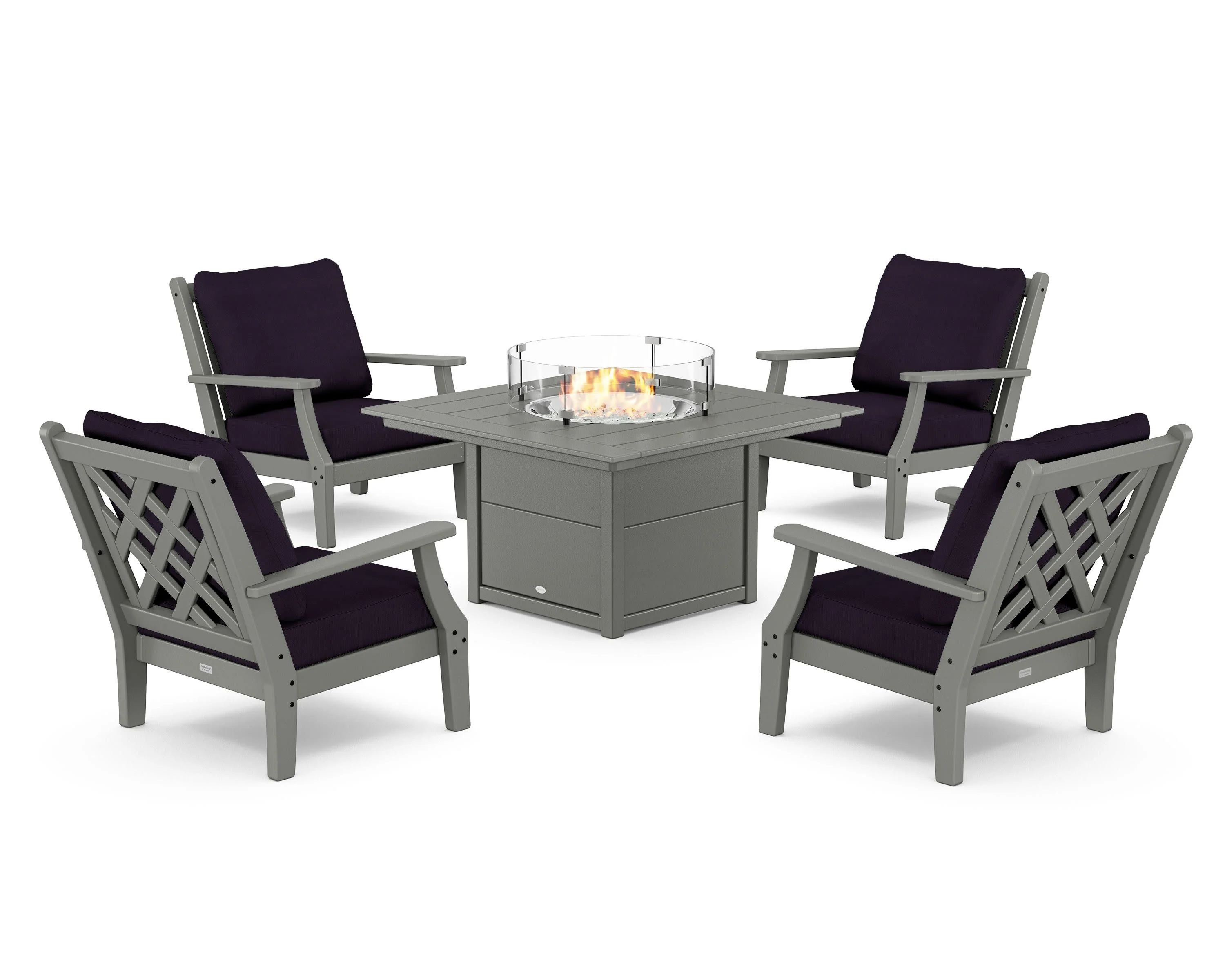 Wovendale 5-Piece Deep Seating Set with Fire Pit Table - Image 97