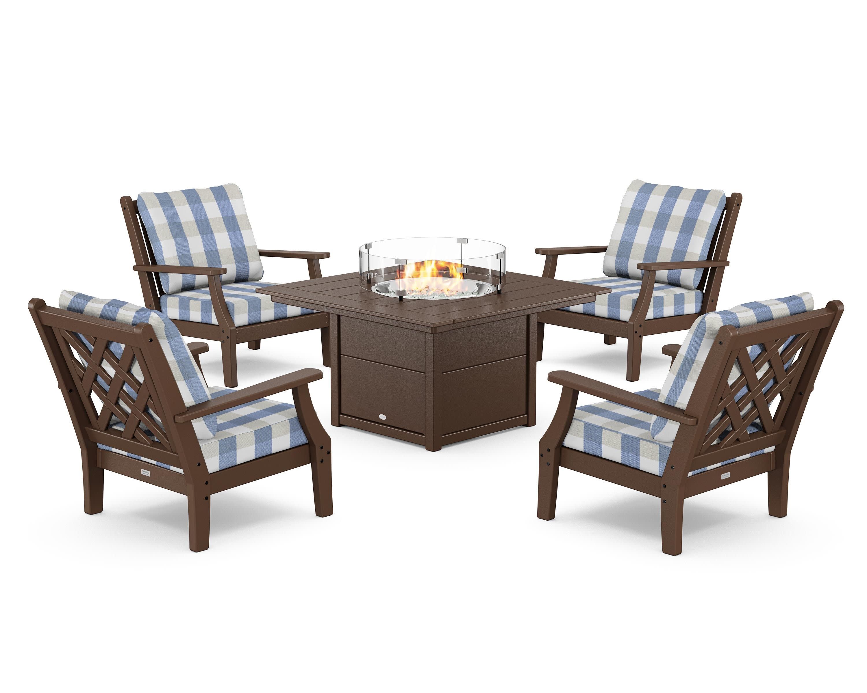 Wovendale 5-Piece Deep Seating Set with Fire Pit Table - Image 98