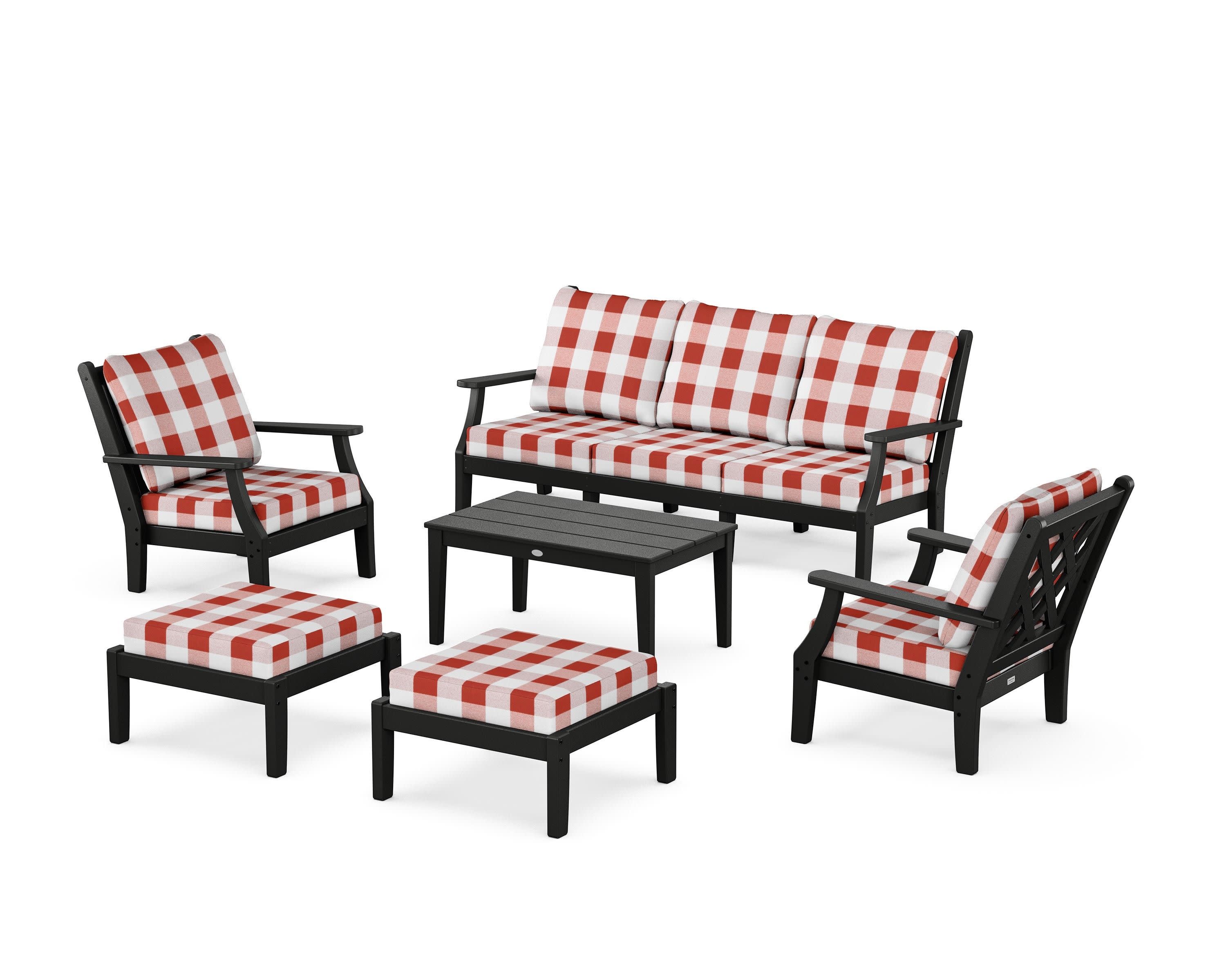 Wovendale 6-Piece Lounge Sofa Set - Image 128