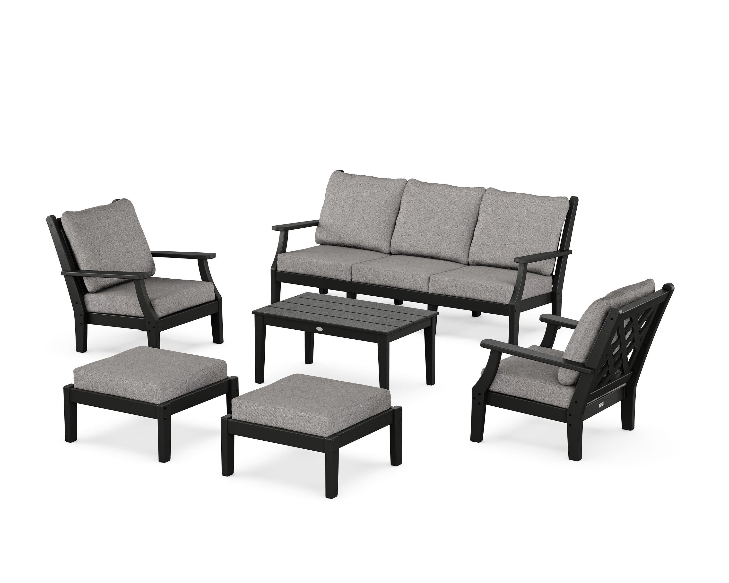 Wovendale 6-Piece Lounge Sofa Set - Image 13