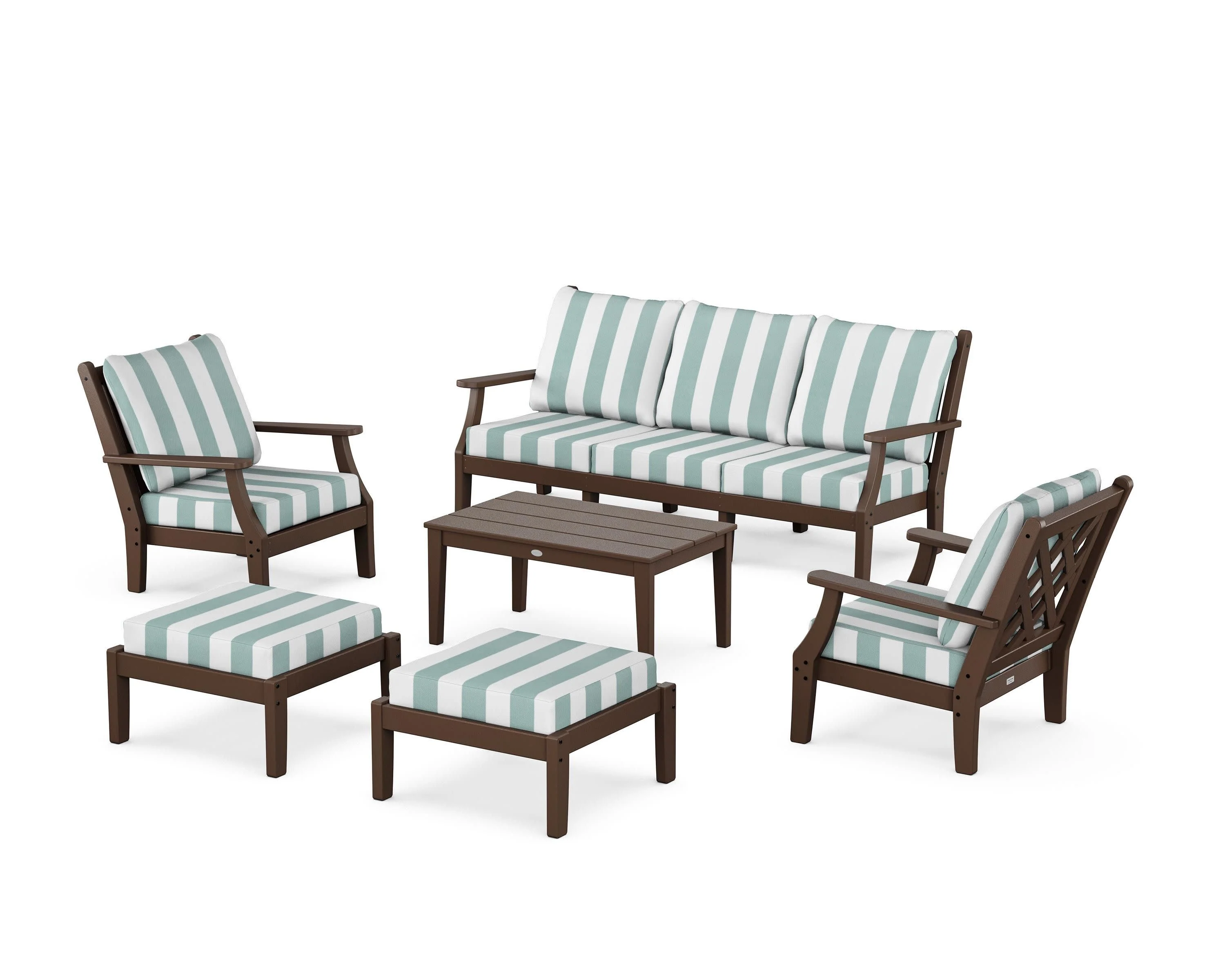 Wovendale 6-Piece Lounge Sofa Set - Image 17