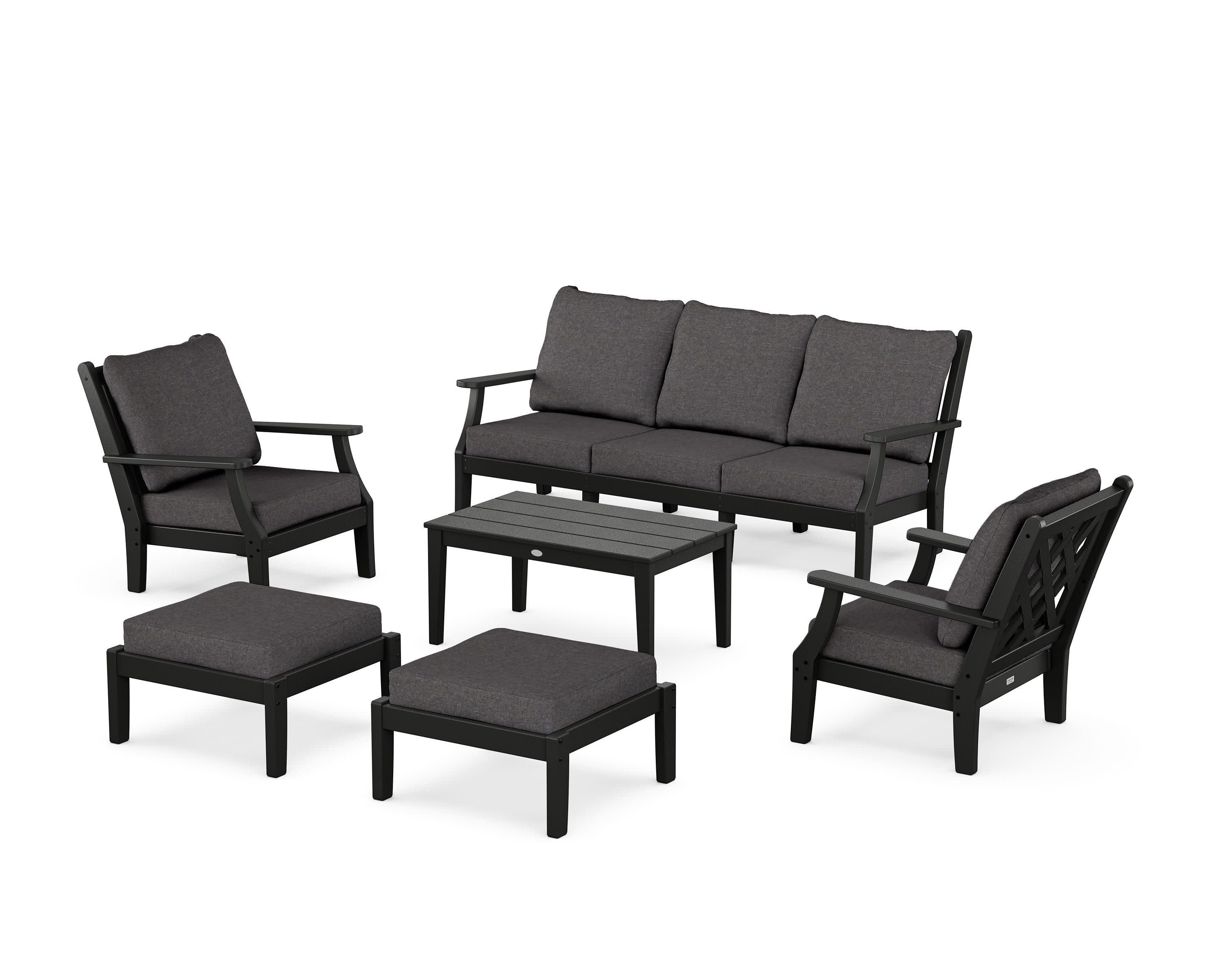 Wovendale 6-Piece Lounge Sofa Set - Image 20