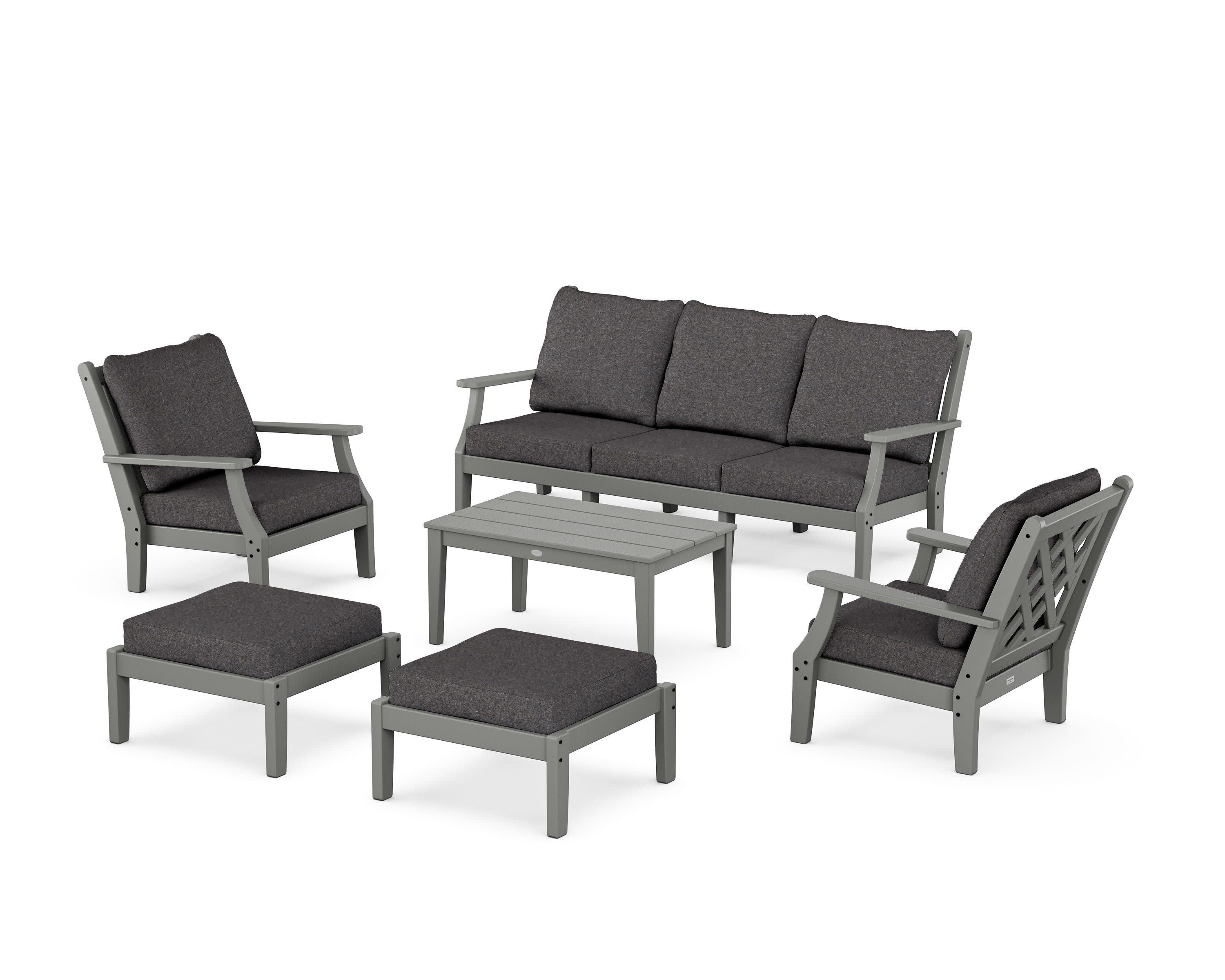 Wovendale 6-Piece Lounge Sofa Set - Image 21