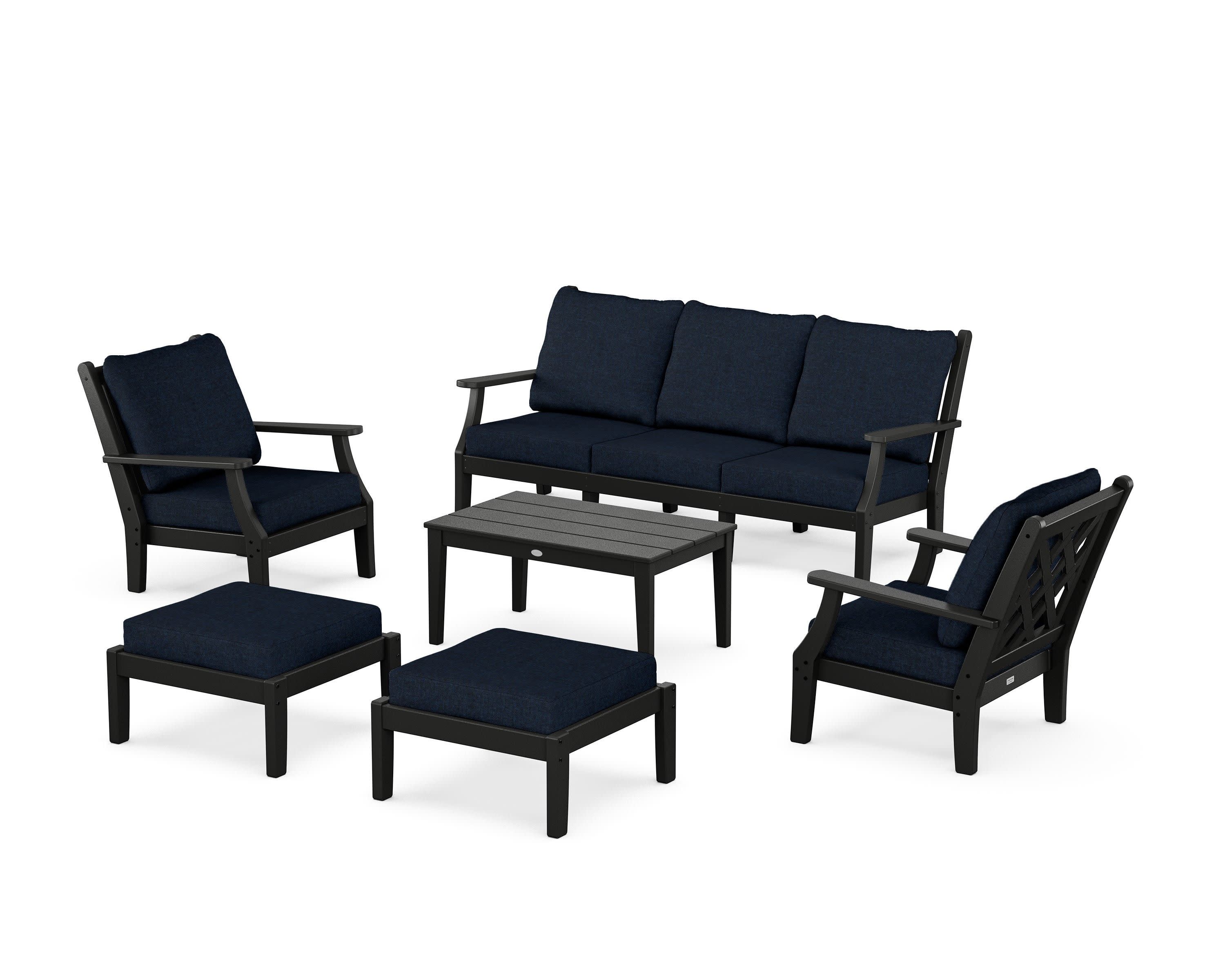 Wovendale 6-Piece Lounge Sofa Set - Image 25