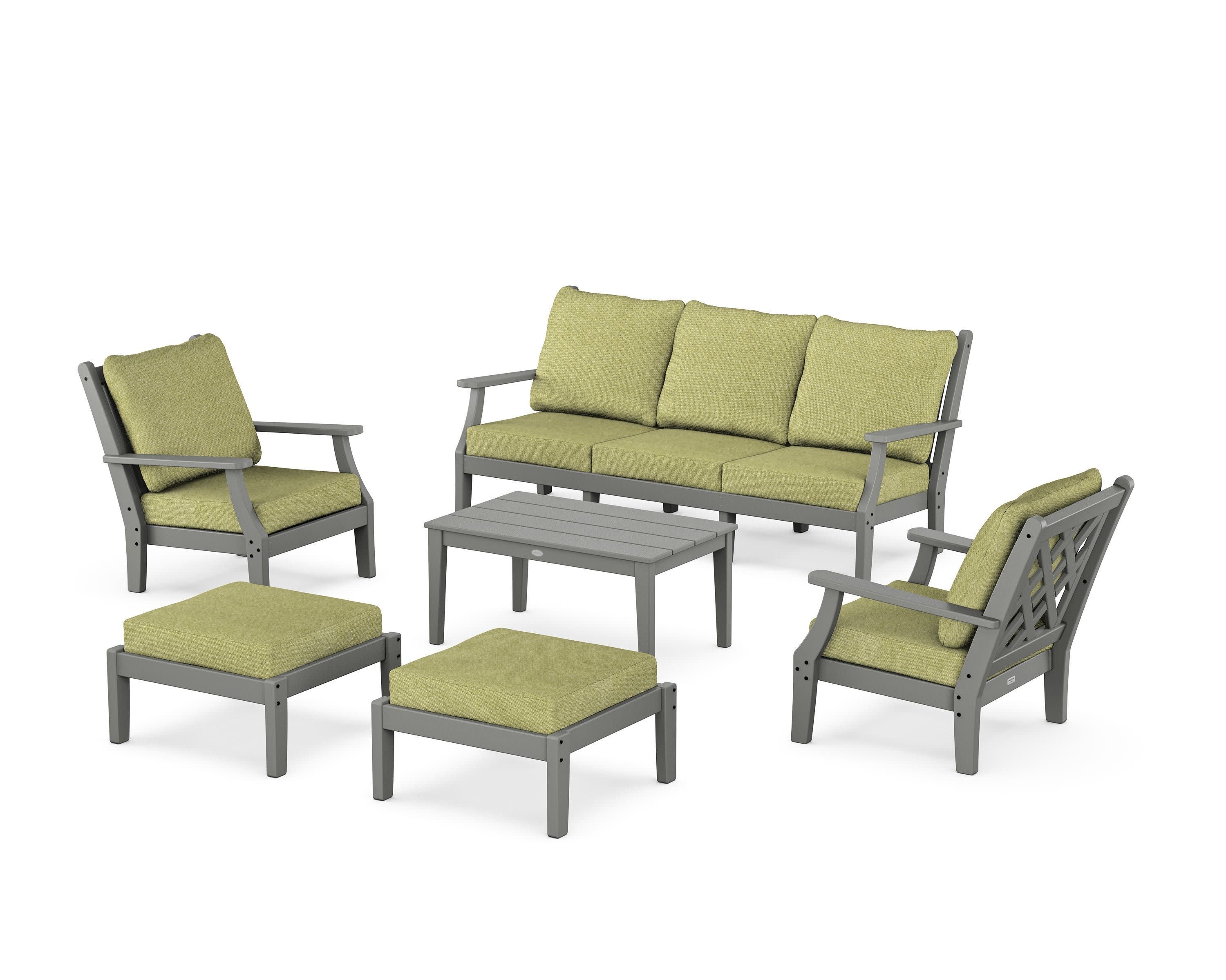 Wovendale 6-Piece Lounge Sofa Set - Image 29