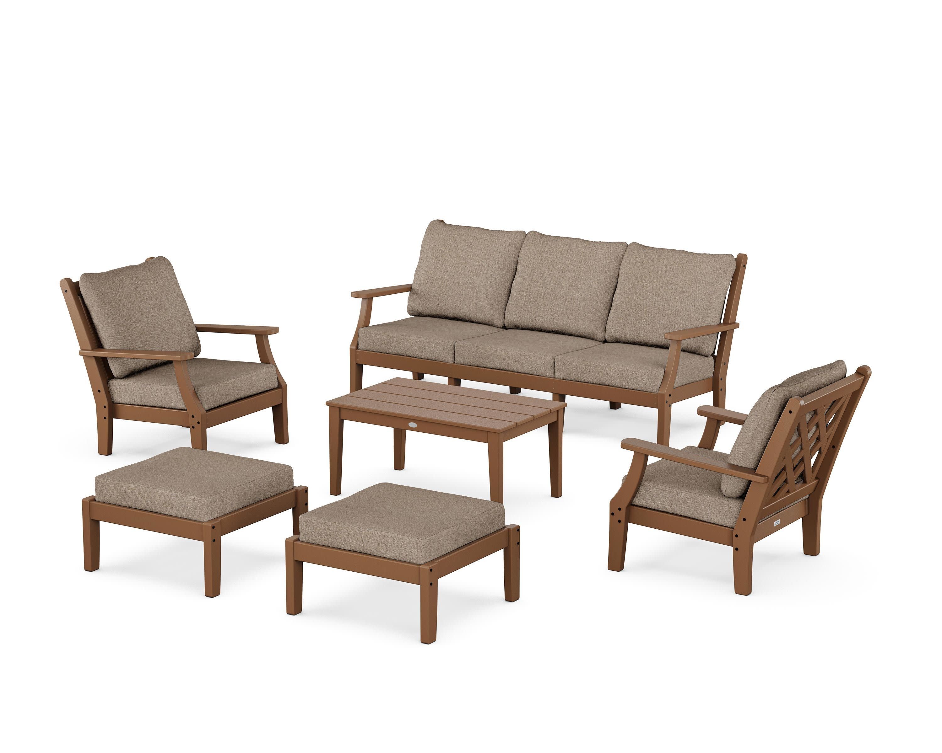 Wovendale 6-Piece Lounge Sofa Set - Image 3