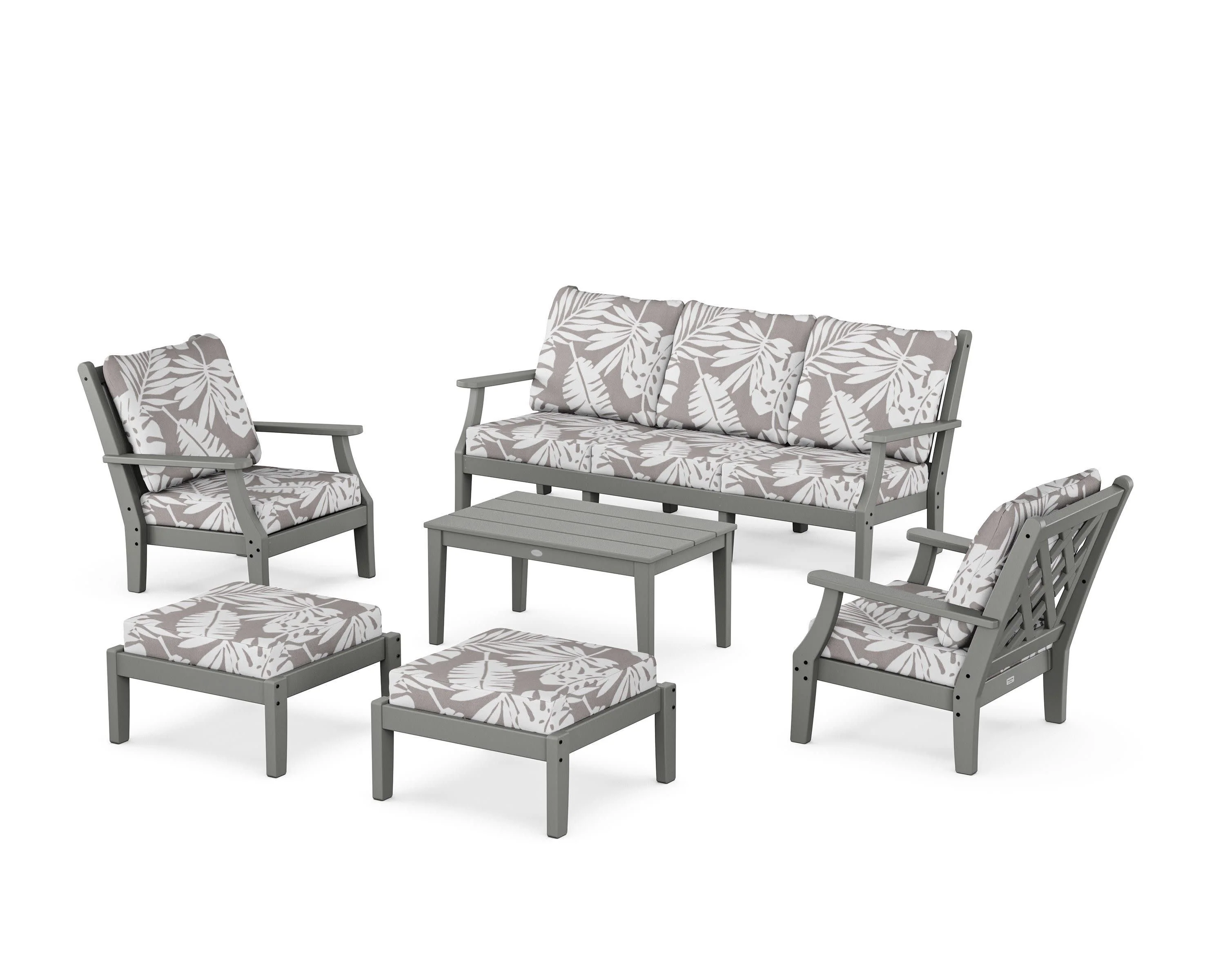 Wovendale 6-Piece Lounge Sofa Set - Image 30