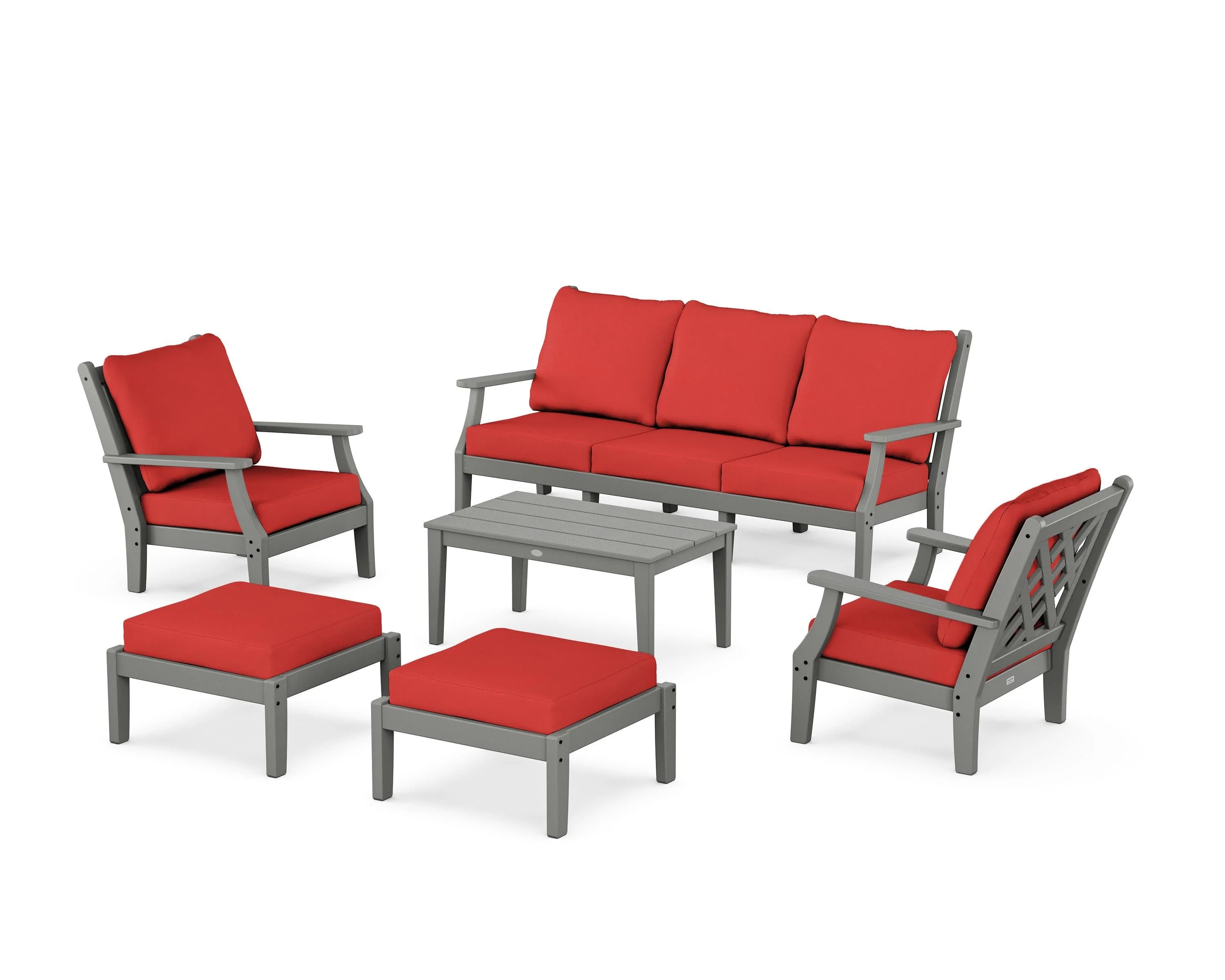 Wovendale 6-Piece Lounge Sofa Set - Image 31