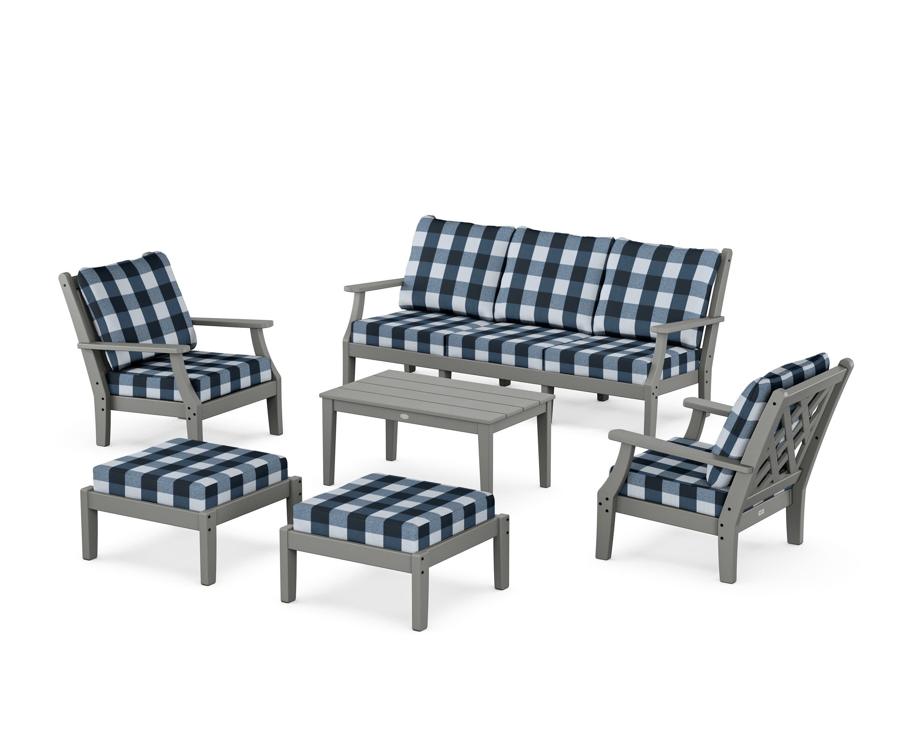 Wovendale 6-Piece Lounge Sofa Set - Image 34