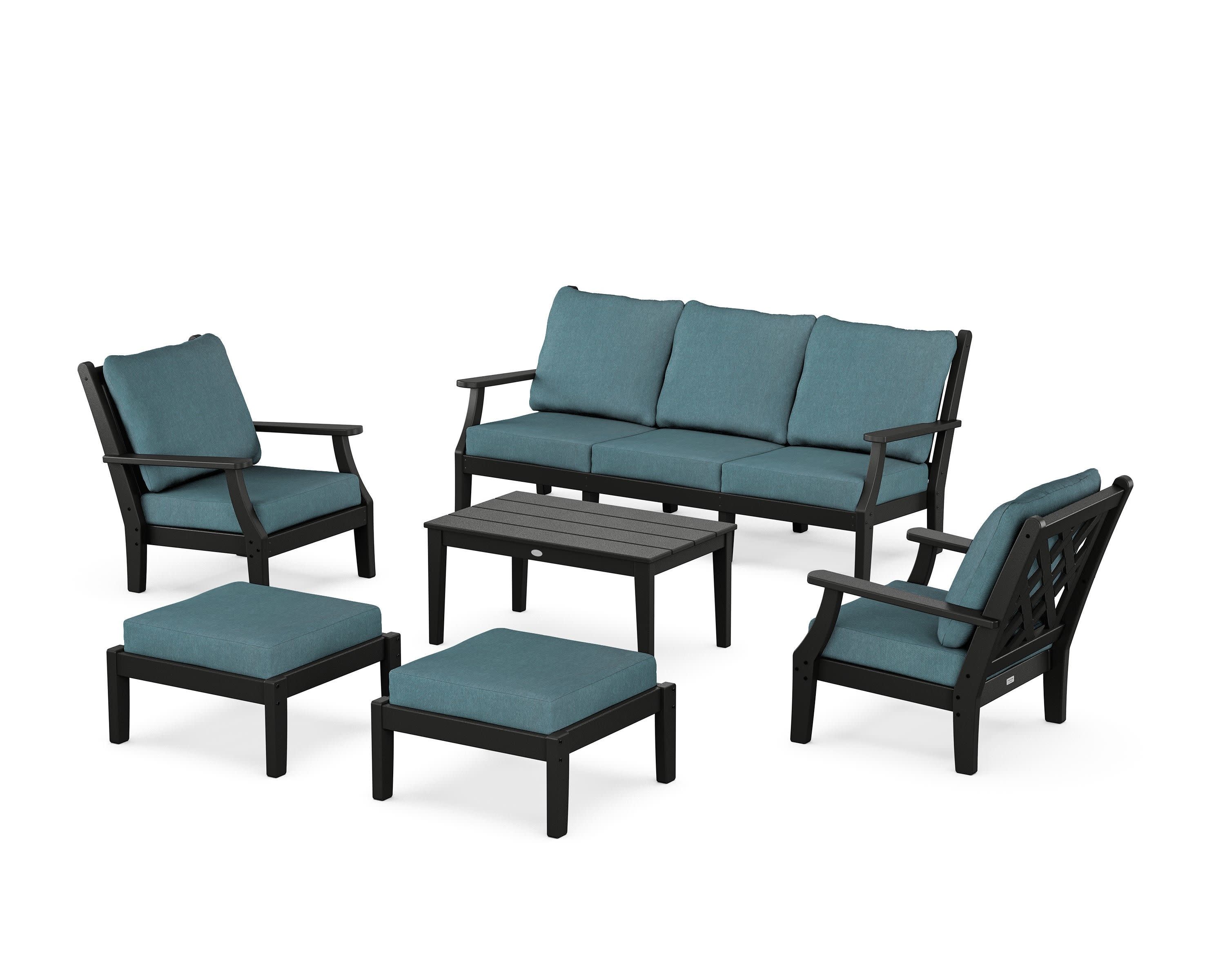 Wovendale 6-Piece Lounge Sofa Set - Image 40