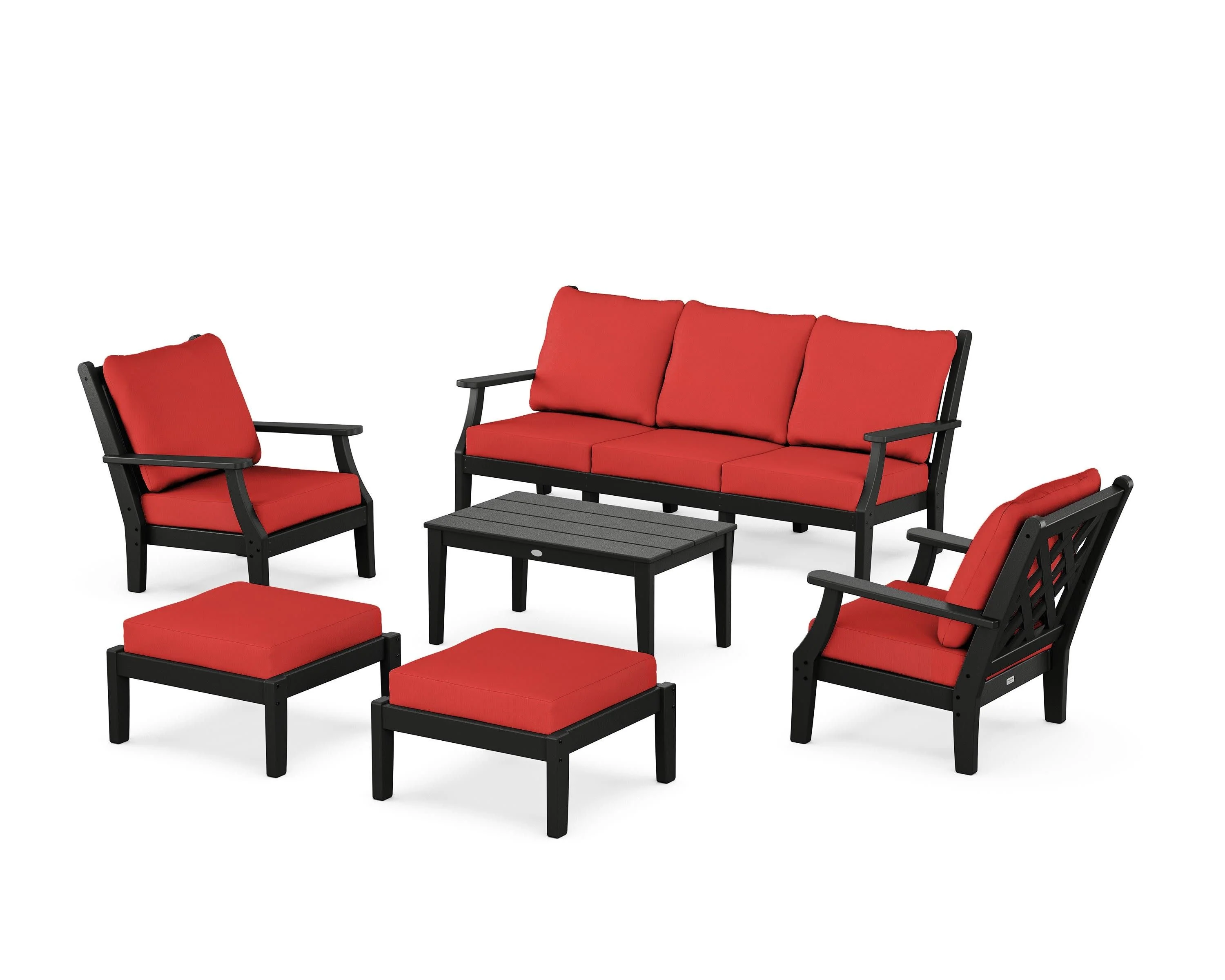 Wovendale 6-Piece Lounge Sofa Set - Image 44