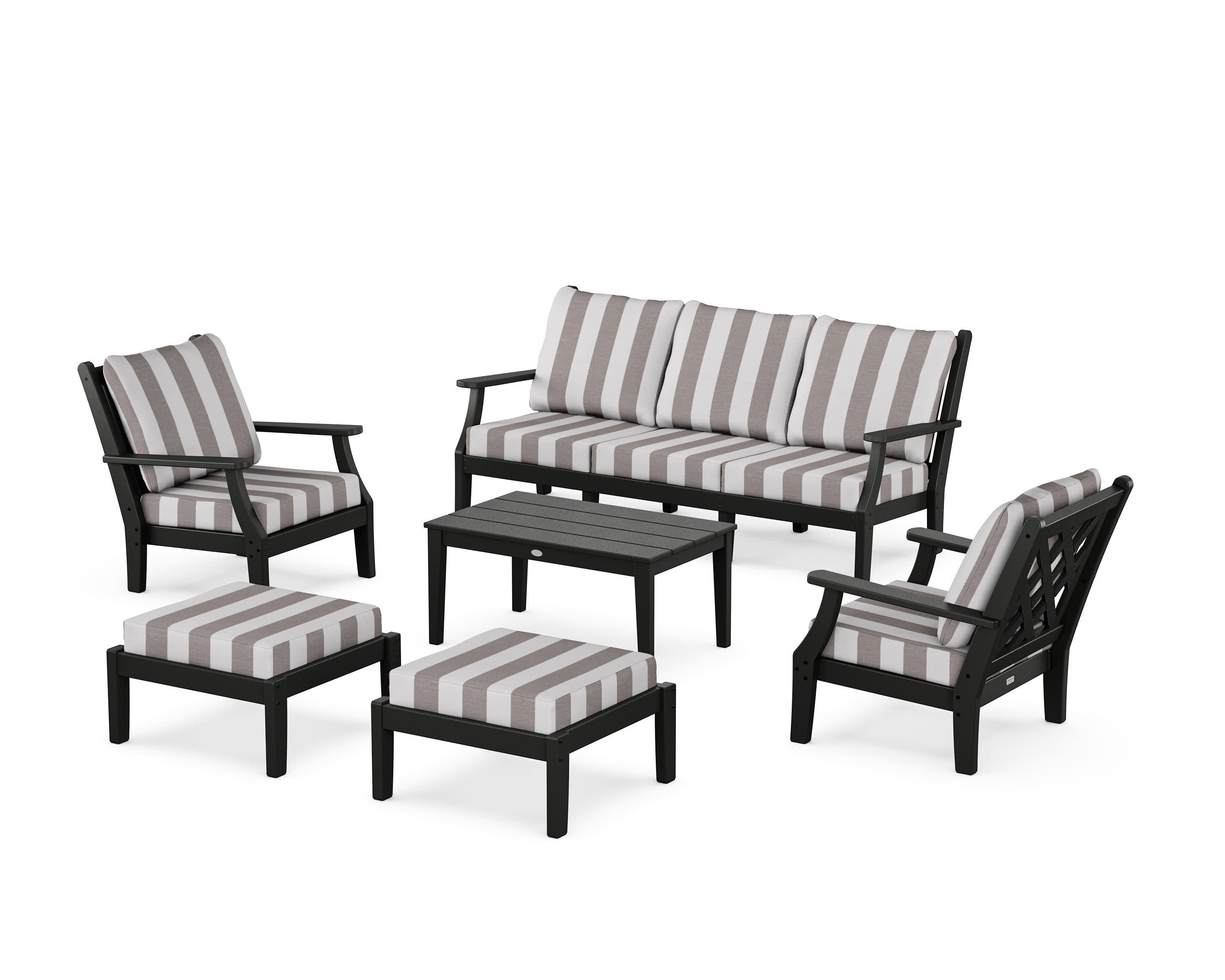 Wovendale 6-Piece Lounge Sofa Set - Image 46