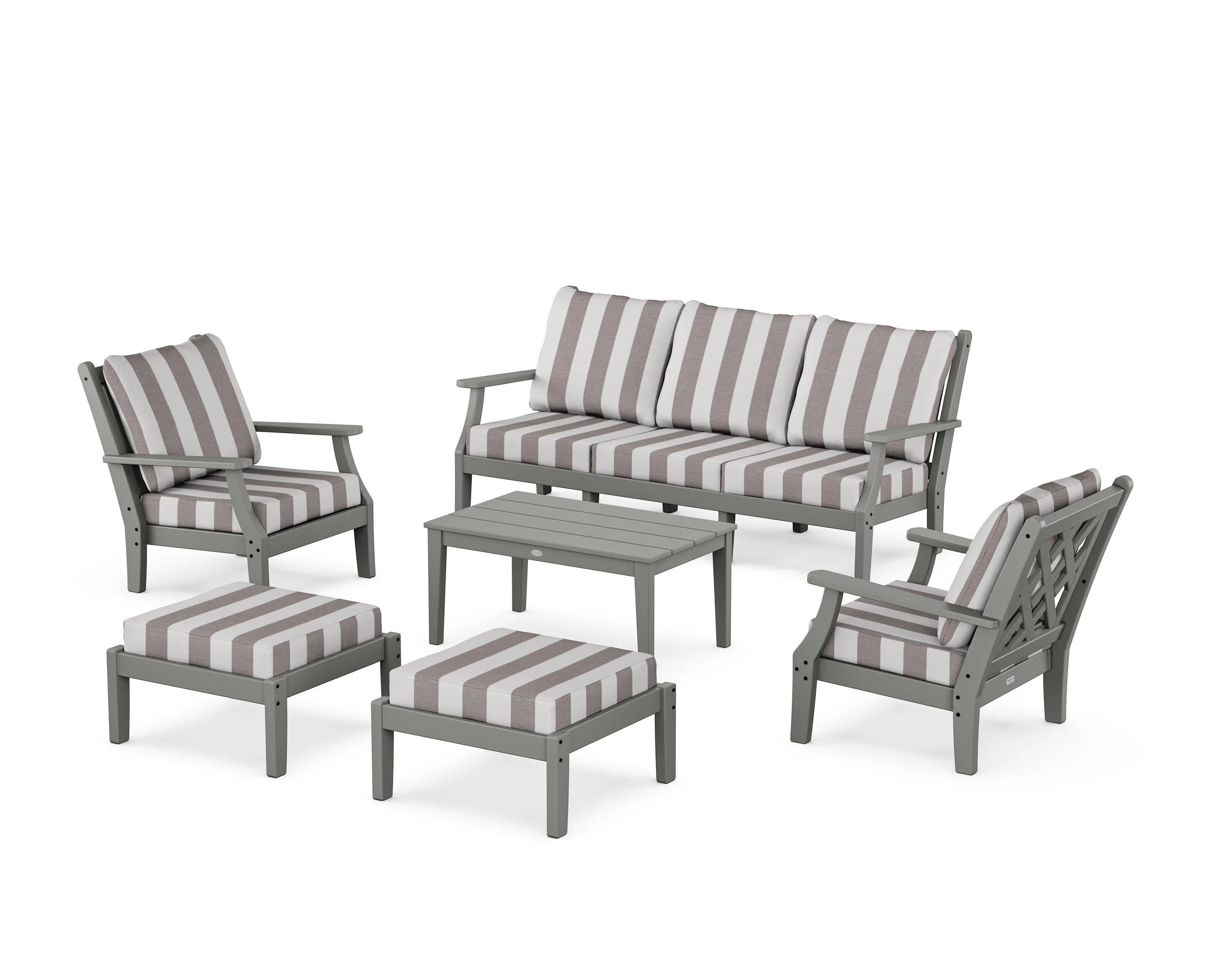 Wovendale 6-Piece Lounge Sofa Set - Image 86