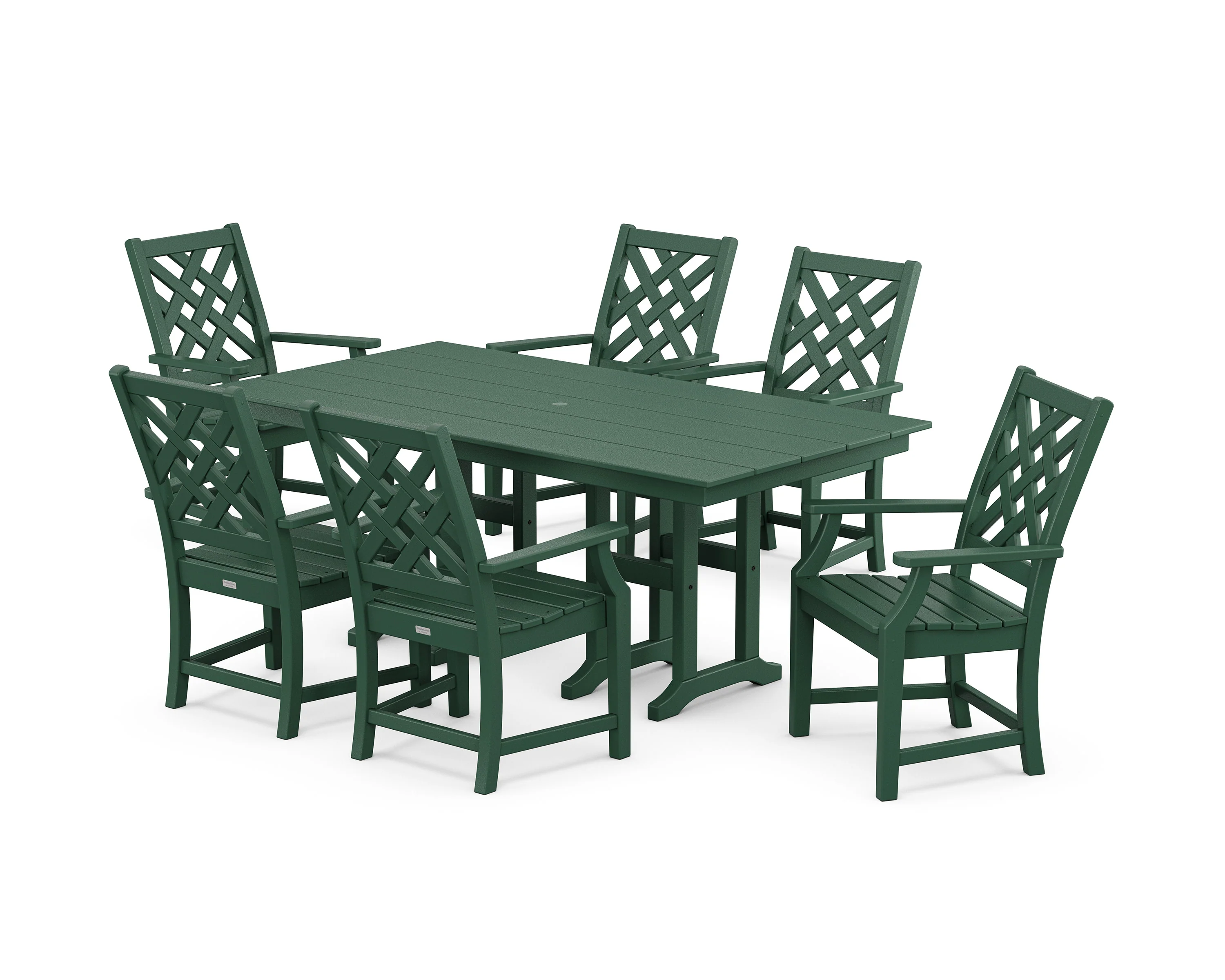Wovendale Arm Chair 7-Piece Farmhouse Dining Set - Image 7