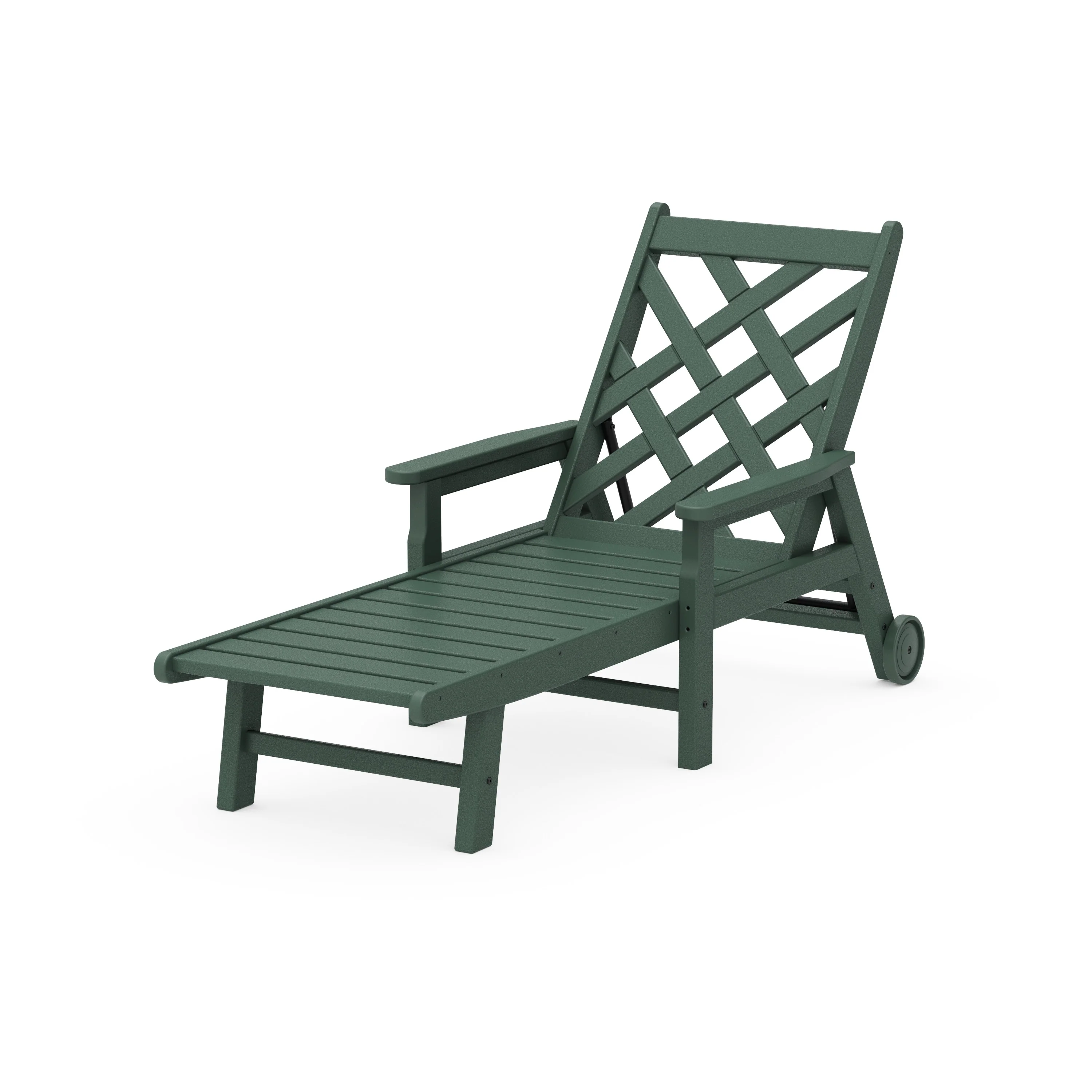 Wovendale Chaise with Arms and Wheels - Image 12