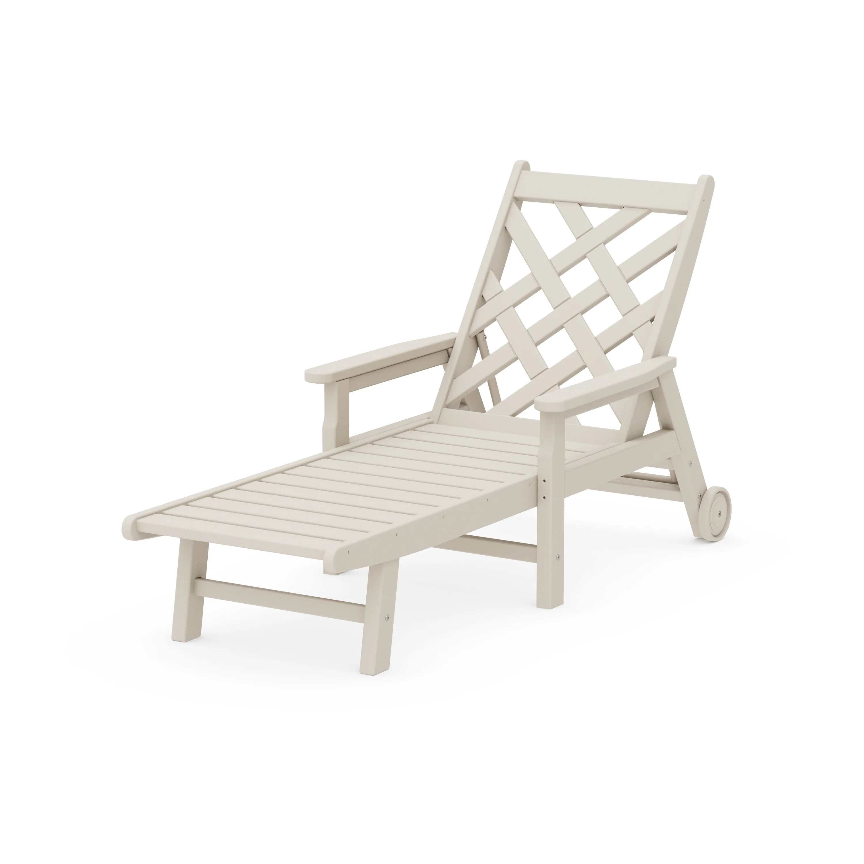 Wovendale Chaise with Arms and Wheels - Image 13