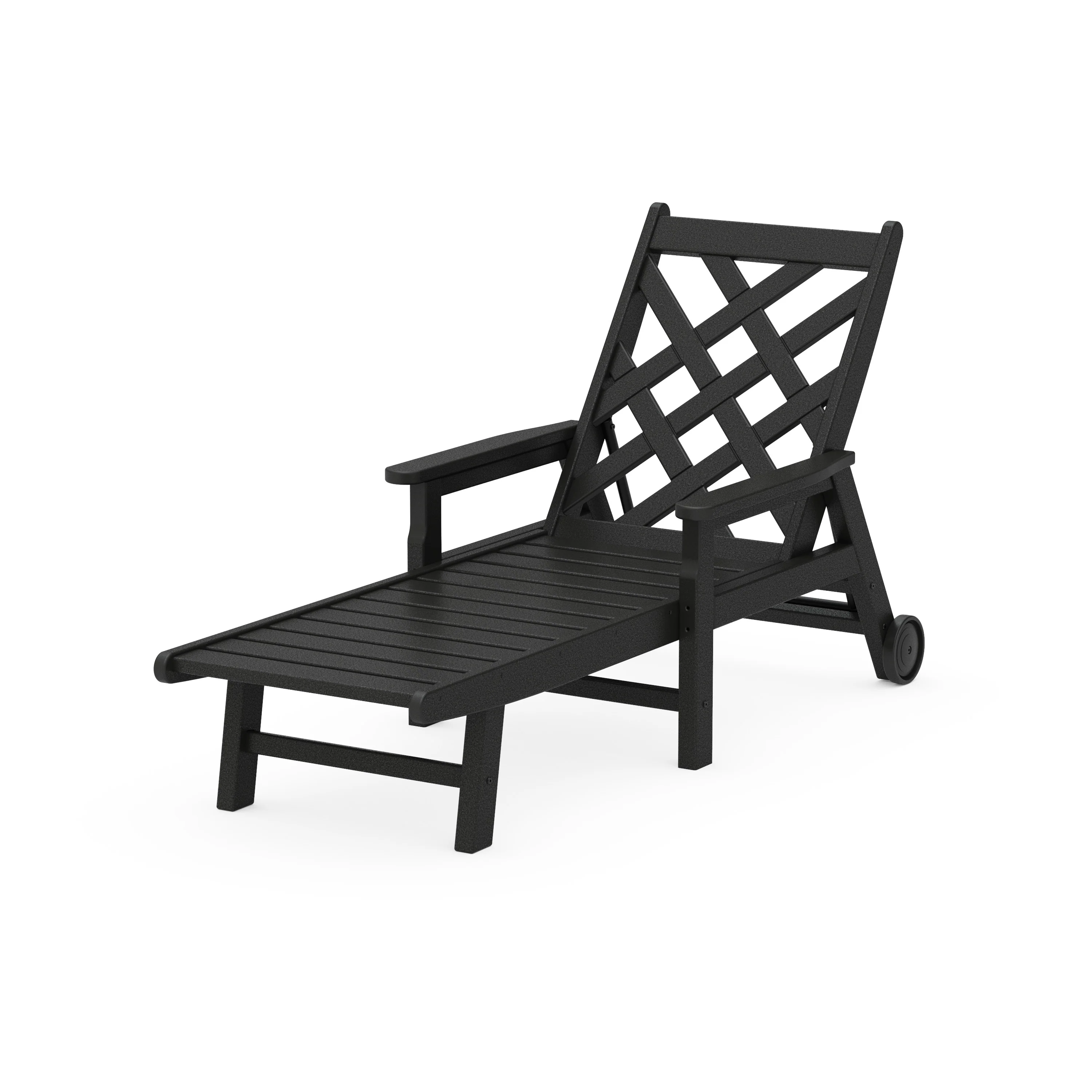 Wovendale Chaise with Arms and Wheels - Image 9