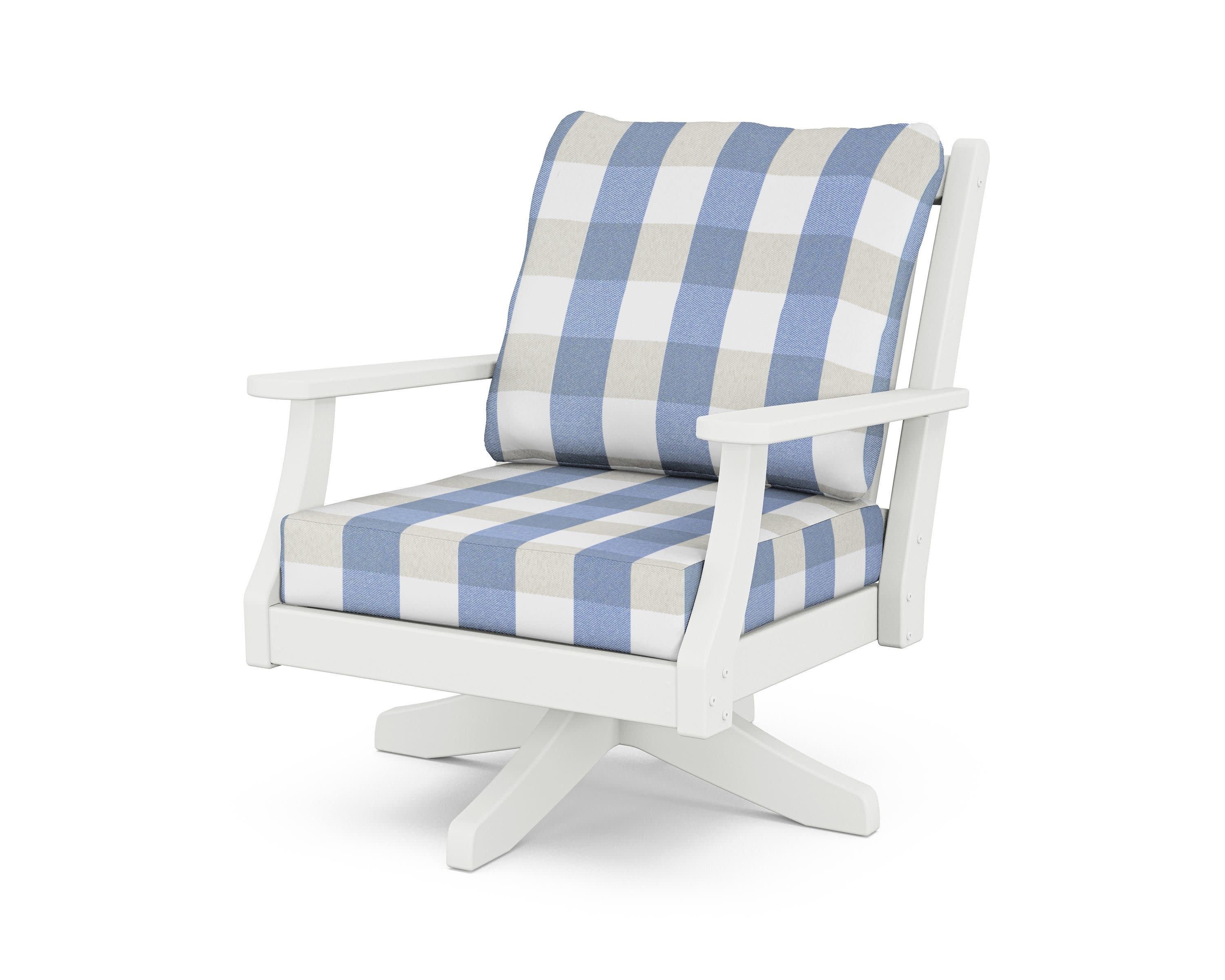 Wovendale Deep Seating Swivel Chair - Image 11