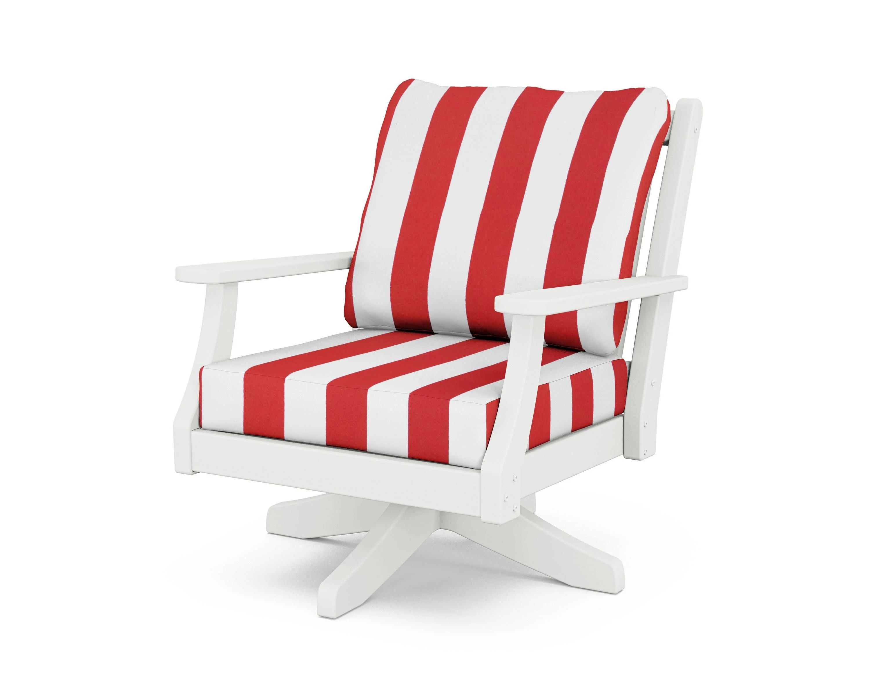 Wovendale Deep Seating Swivel Chair - Image 4