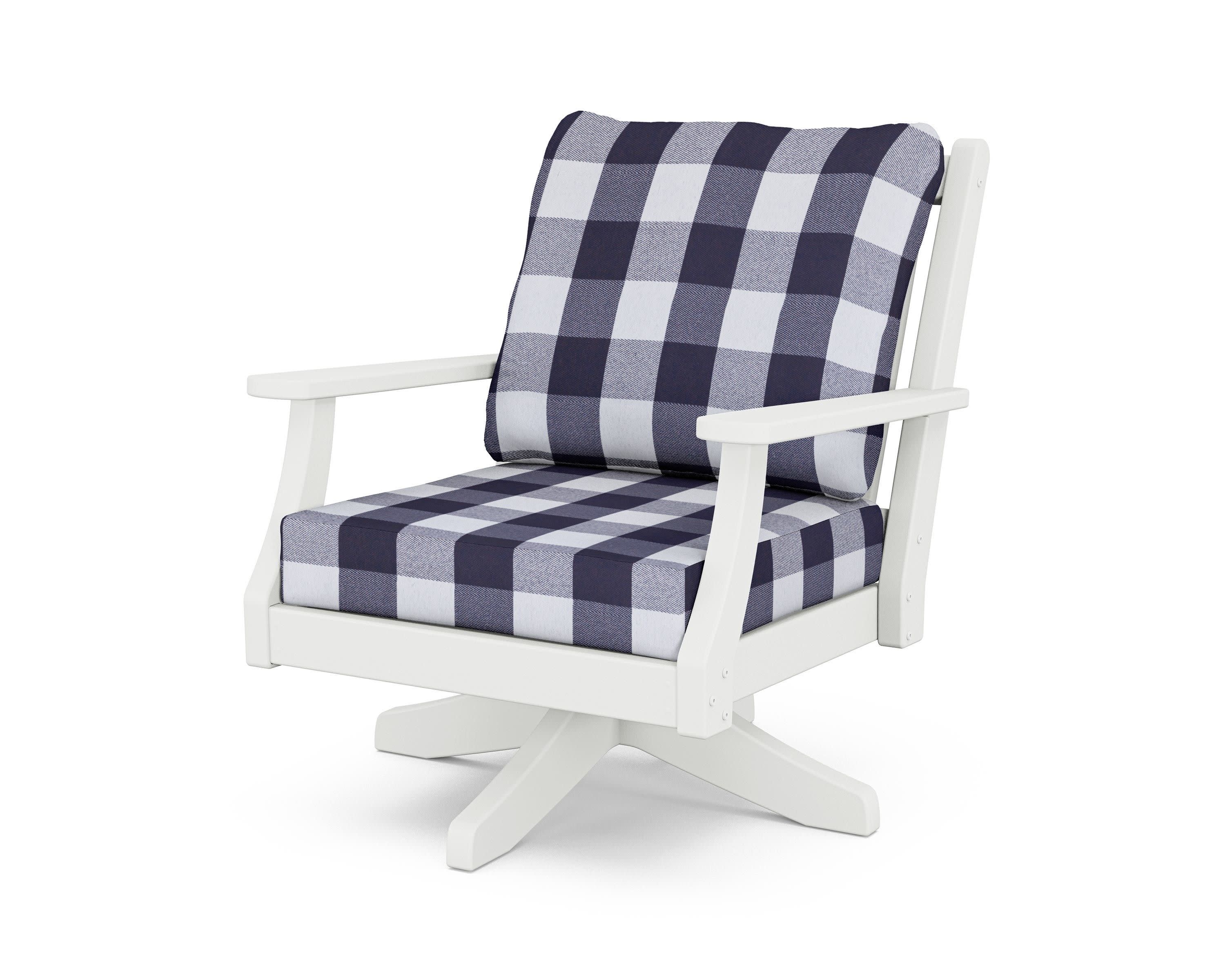 Wovendale Deep Seating Swivel Chair - Image 7